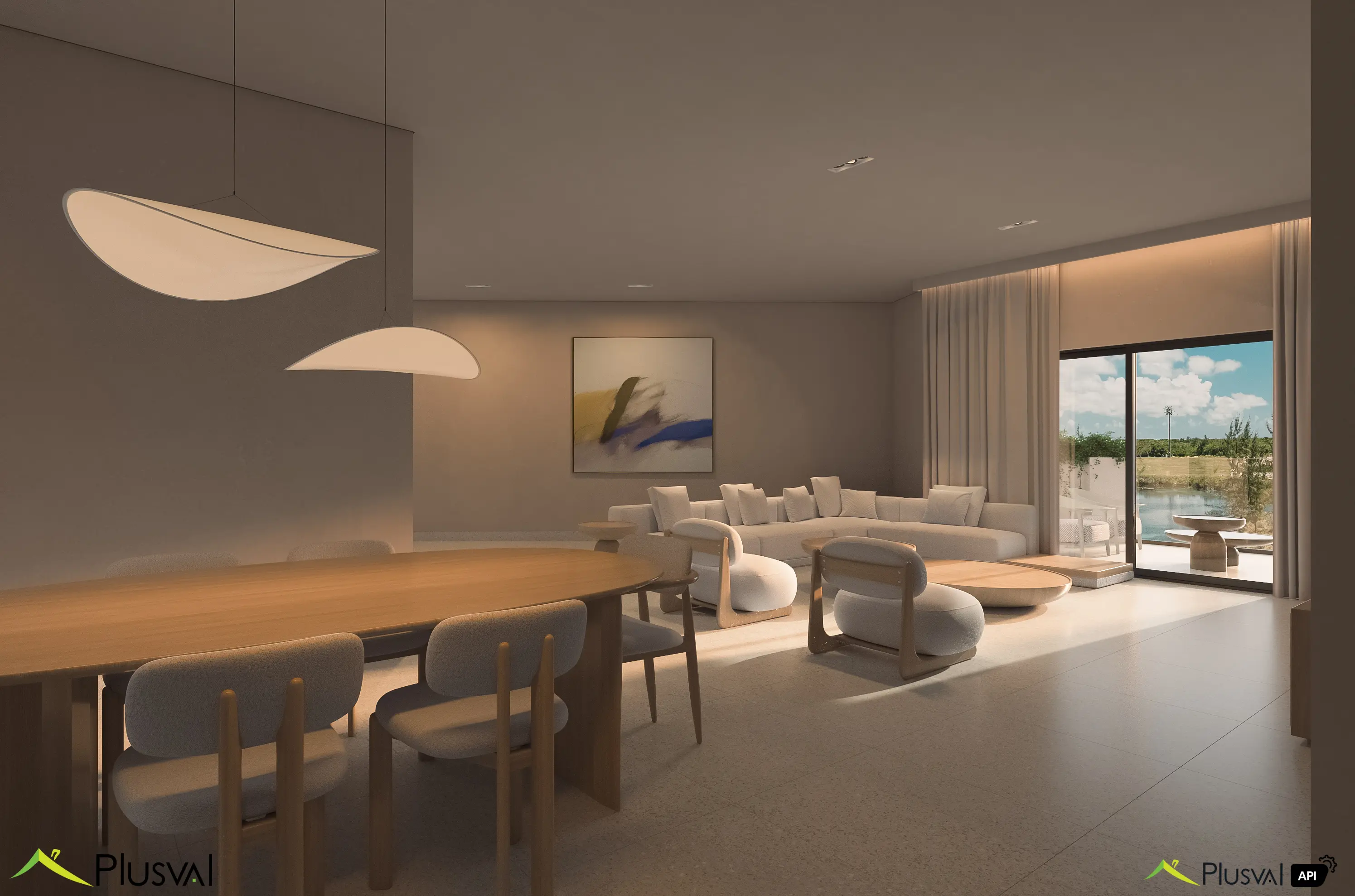 Apartamento Pent House con vista al lago en venta, en Cap Cana 449604