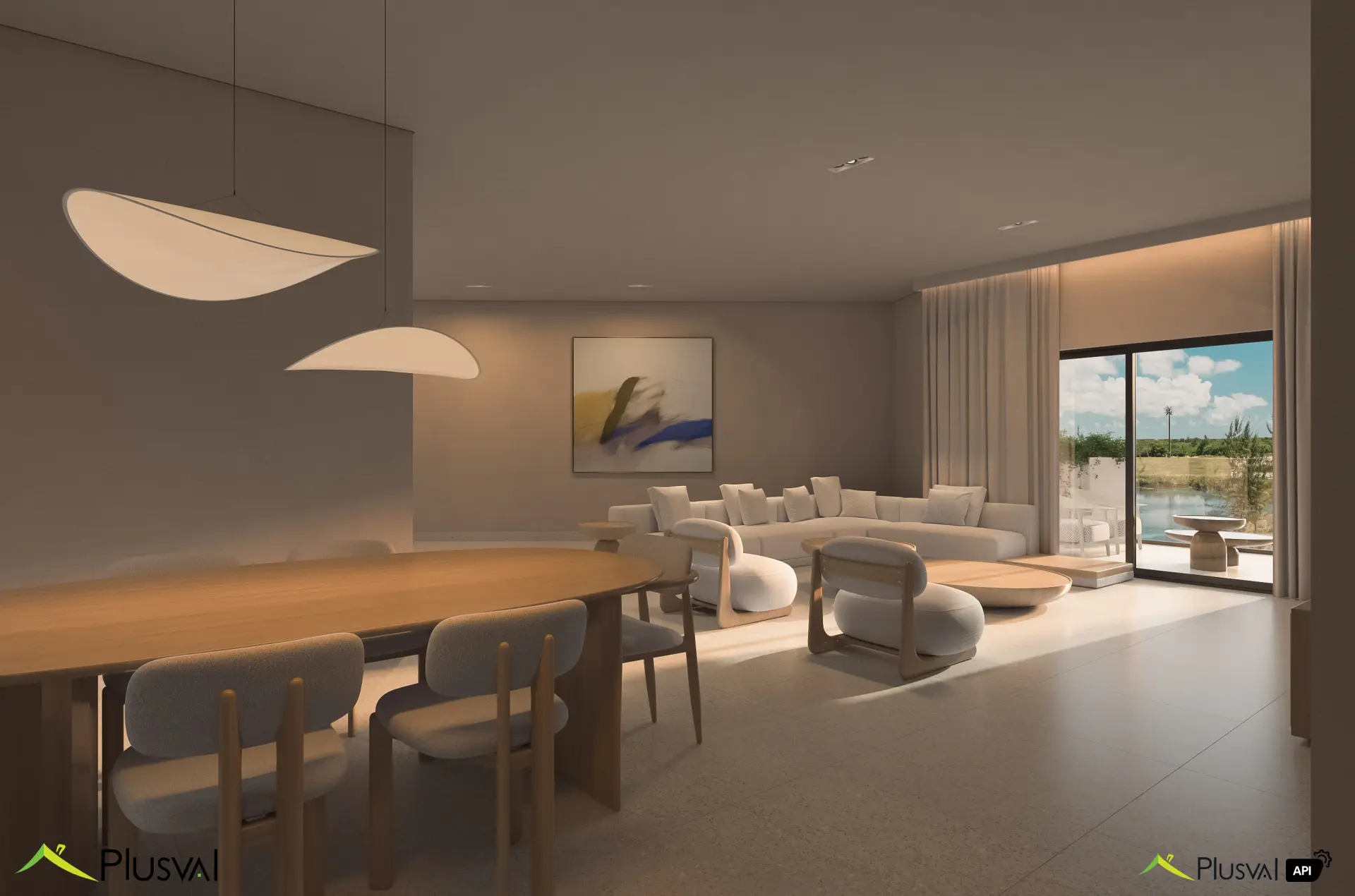 Apartamento Pent House con vista al lago en venta, en Cap Cana 449604