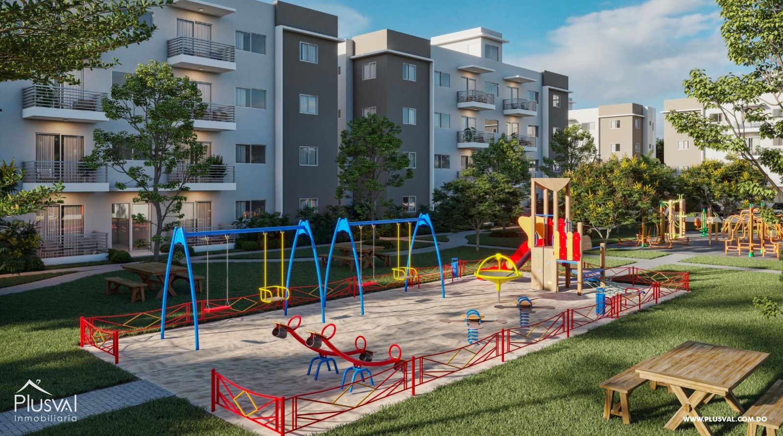Apartamentos de 3 habitaciones en la ciudad Juan Bosch 426151