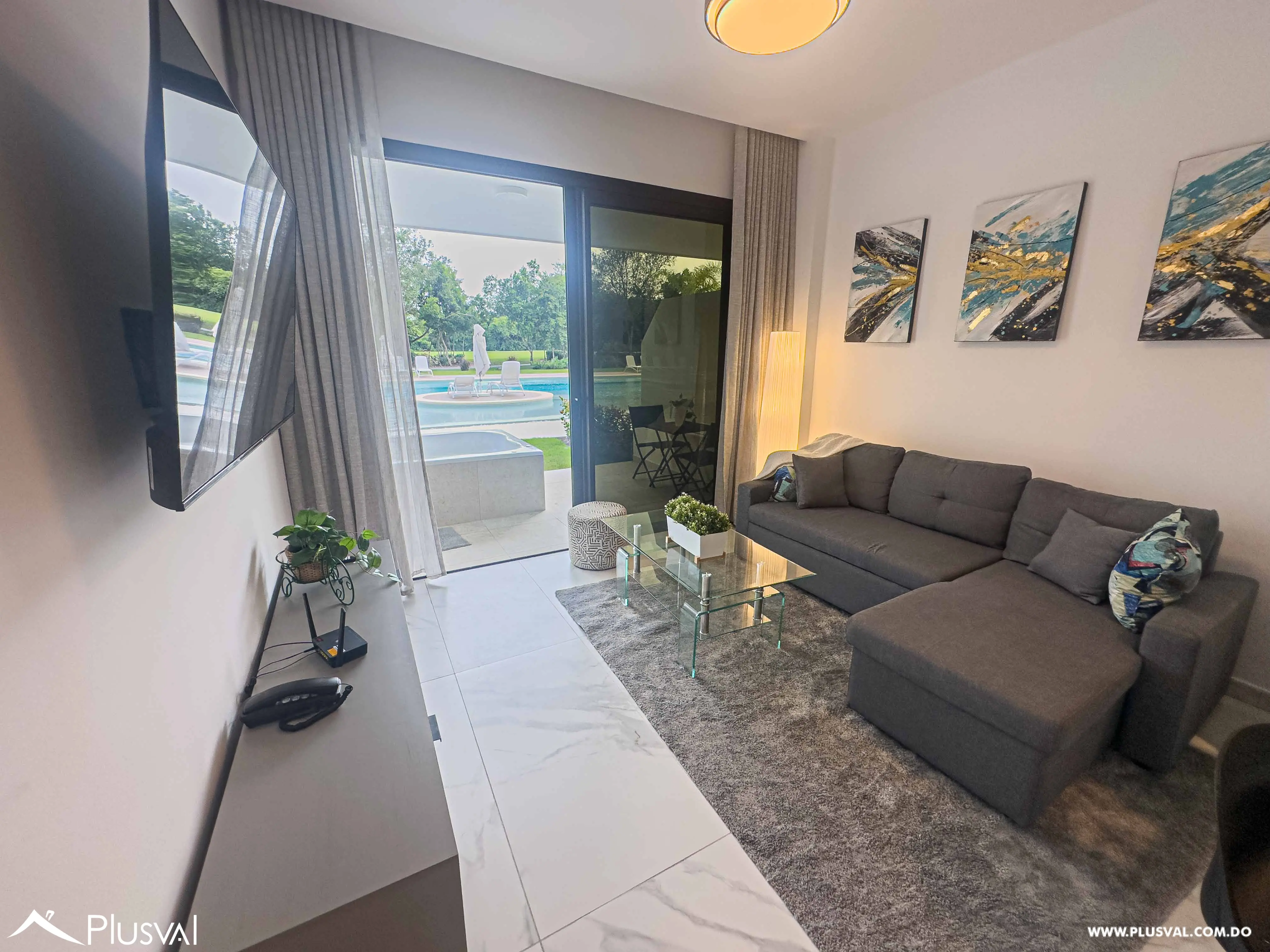 Apartamento Amueblado en 1 Hab. Cana Bay, Punta Cana 505212