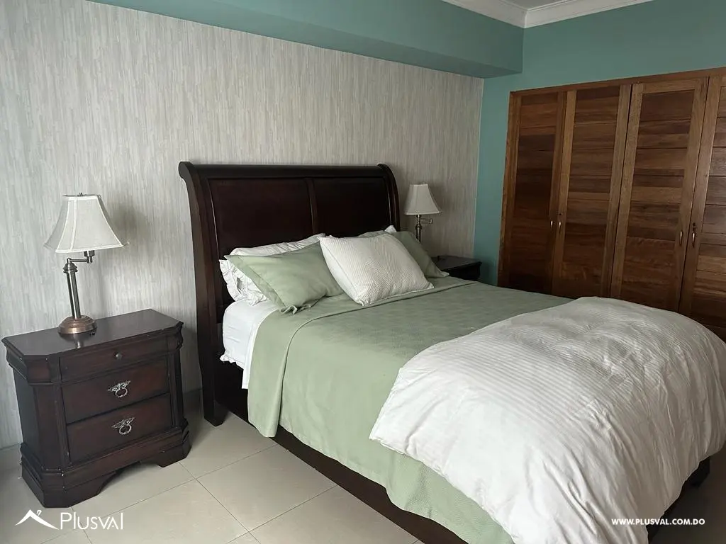 Alquiler Apartamento Amueblado en Naco de 2 habitaciones 489853