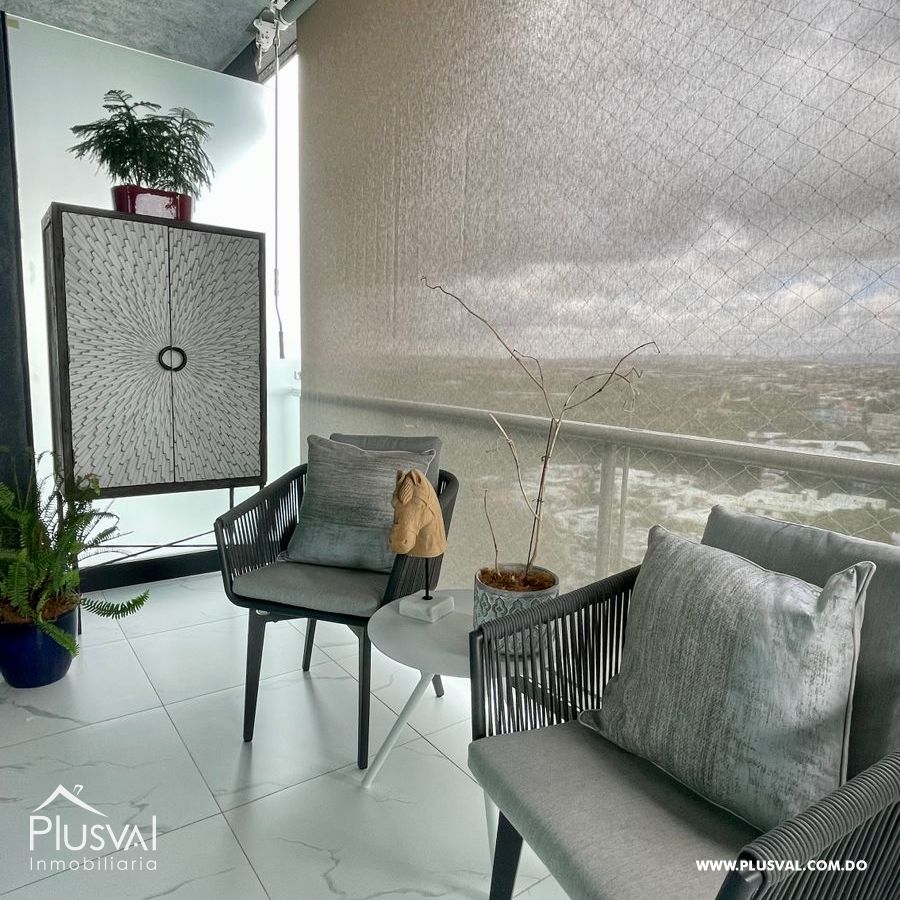 Amplio apartamento en alquiler ubicado en zona privilegiada de Santiago. 257779