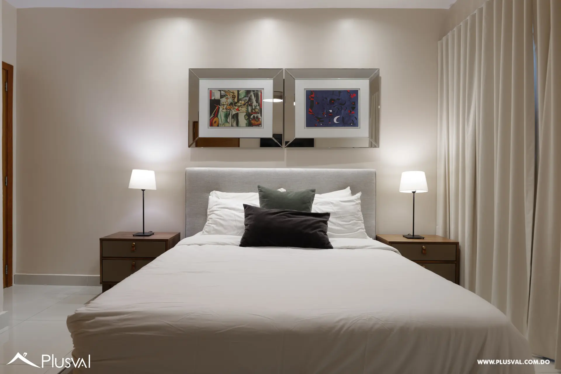 Apartamento de 1 habitación amueblado full en Piantini 517412