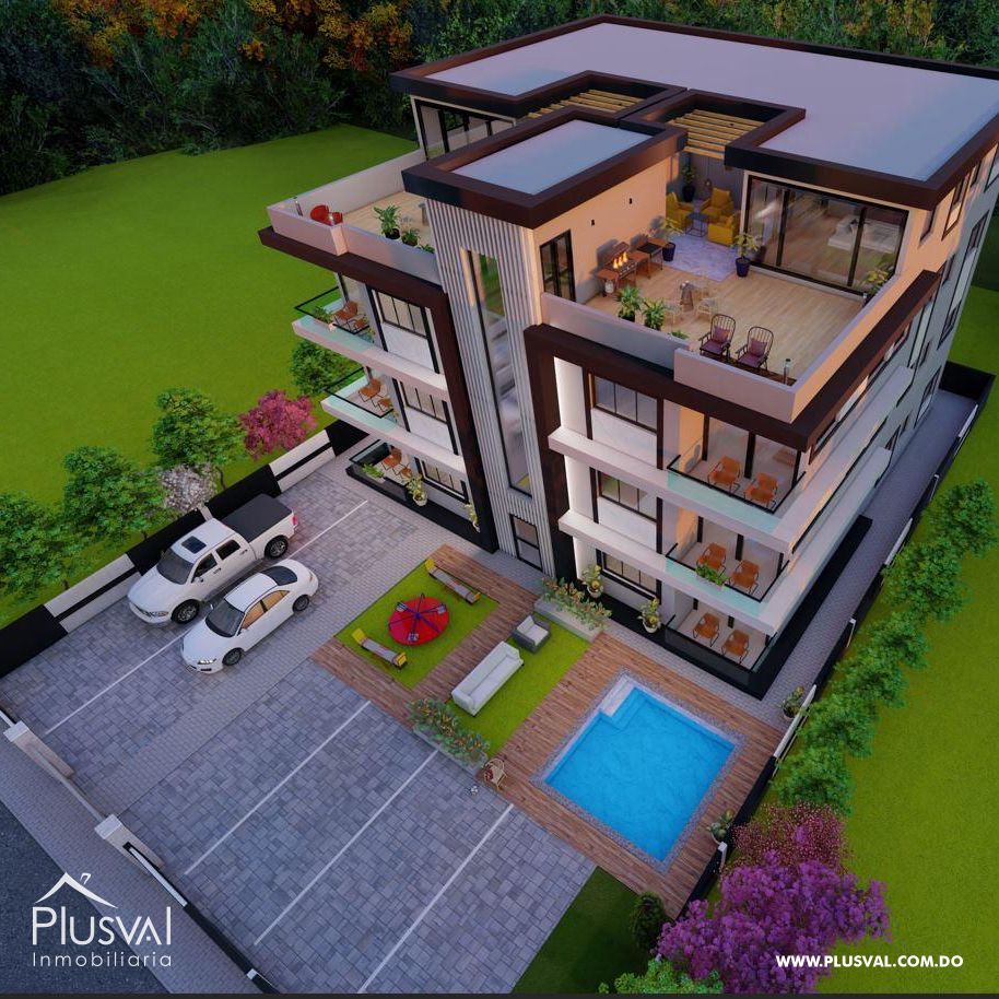 Apartamentos en Venta en Gurabo Santiago con Picuzzi y Seguridad Privada 508830