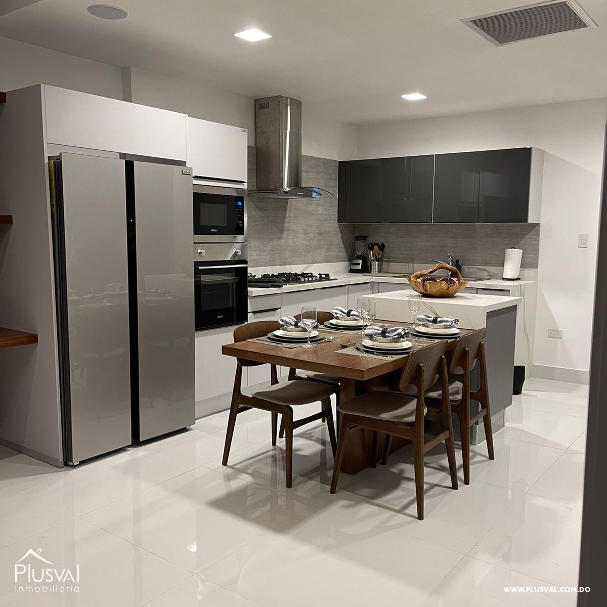Apartamento de 1 habitación en alquiler + estudio amueblado en Piantini 289490