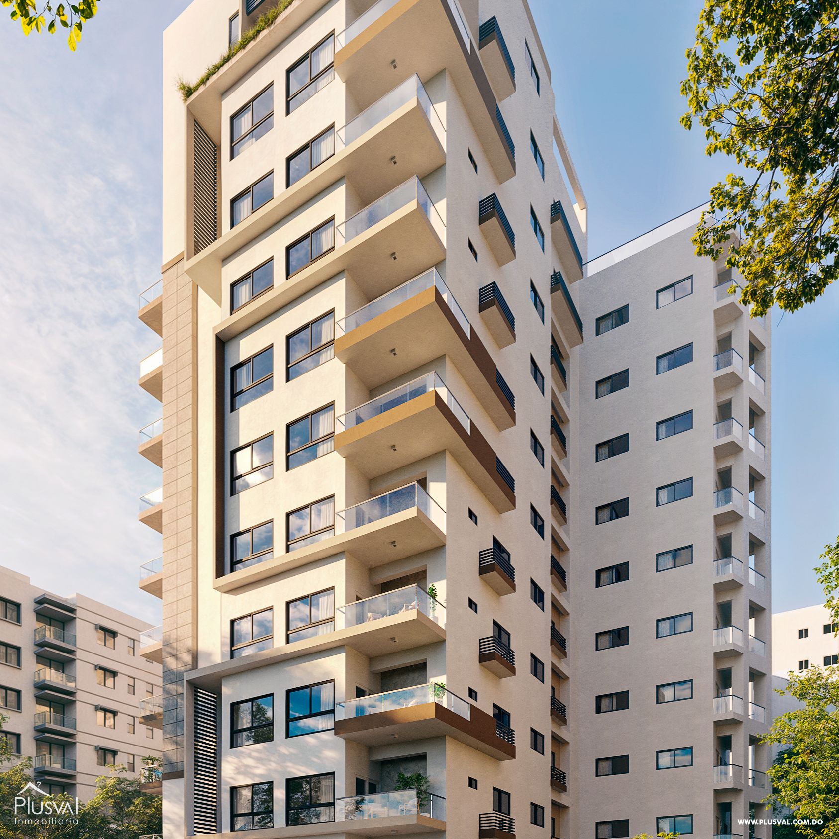Apartamento de 3 habitaciones en Evaristo Morales 380486
