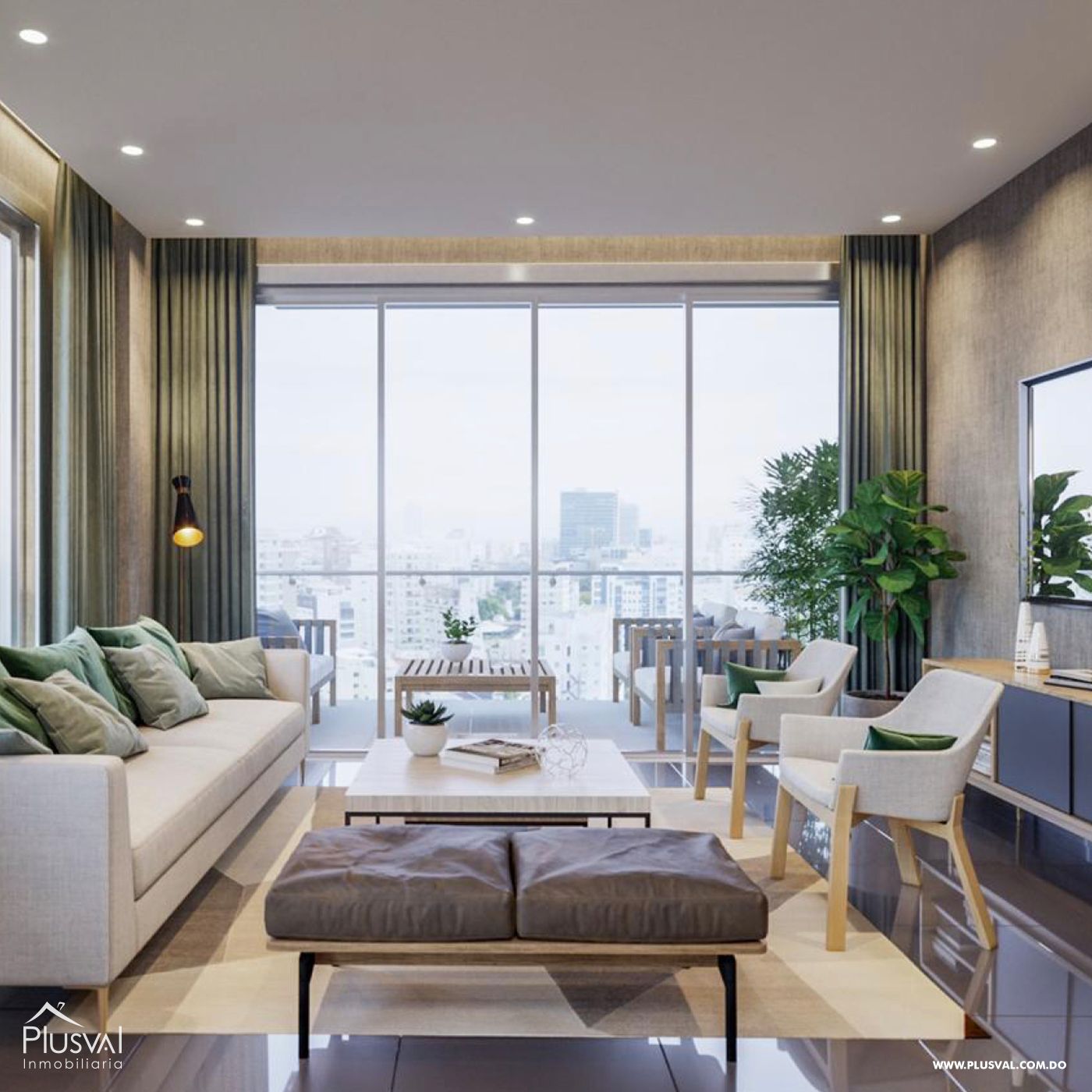 Apartamento en Venta de 2 Habitaciones en Evaristo Morales 267758
