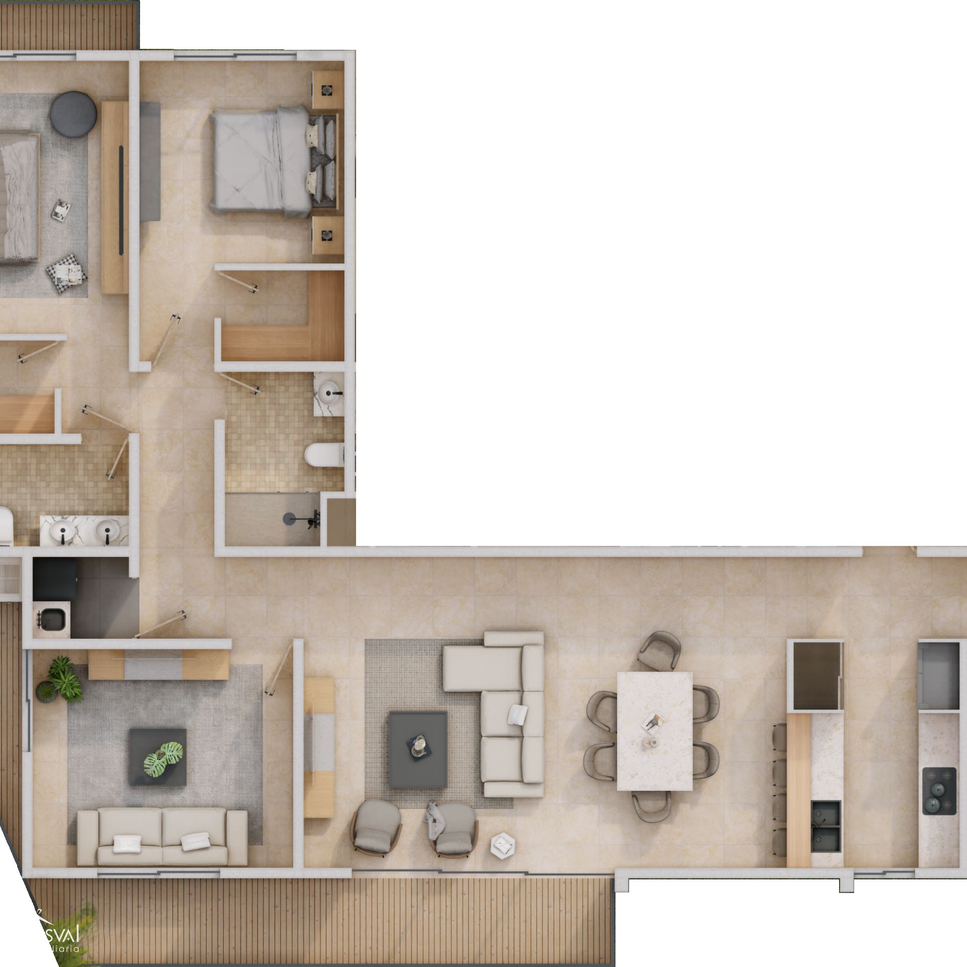 Apartamentos en La Vega Frente al Bravo, Tropics Residences 339601