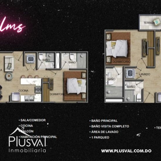 Apartamento en Venta,  Punta cana 478870