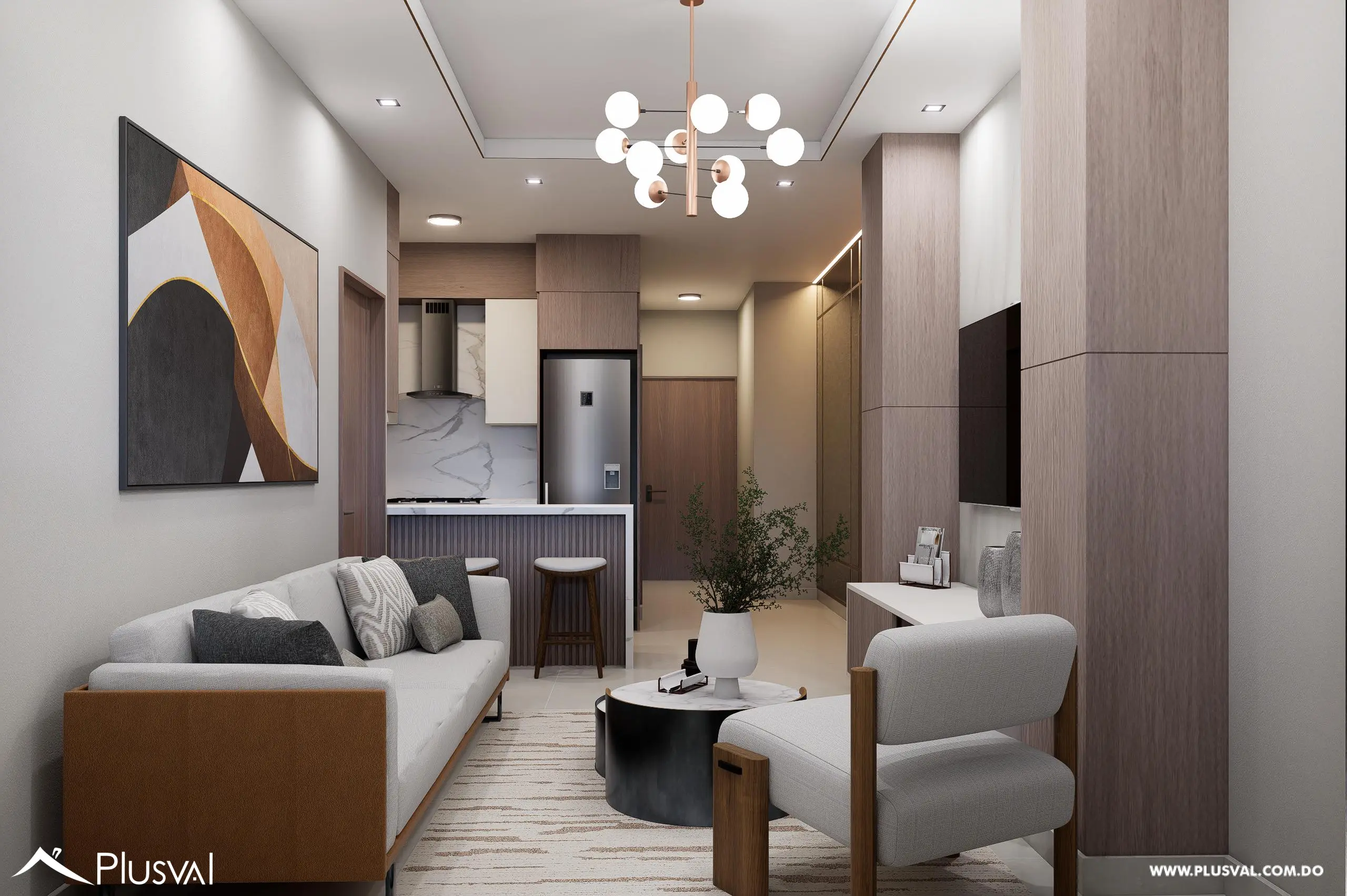 Proyecto de apartamentos en venta ubicado en El Millón. 456211