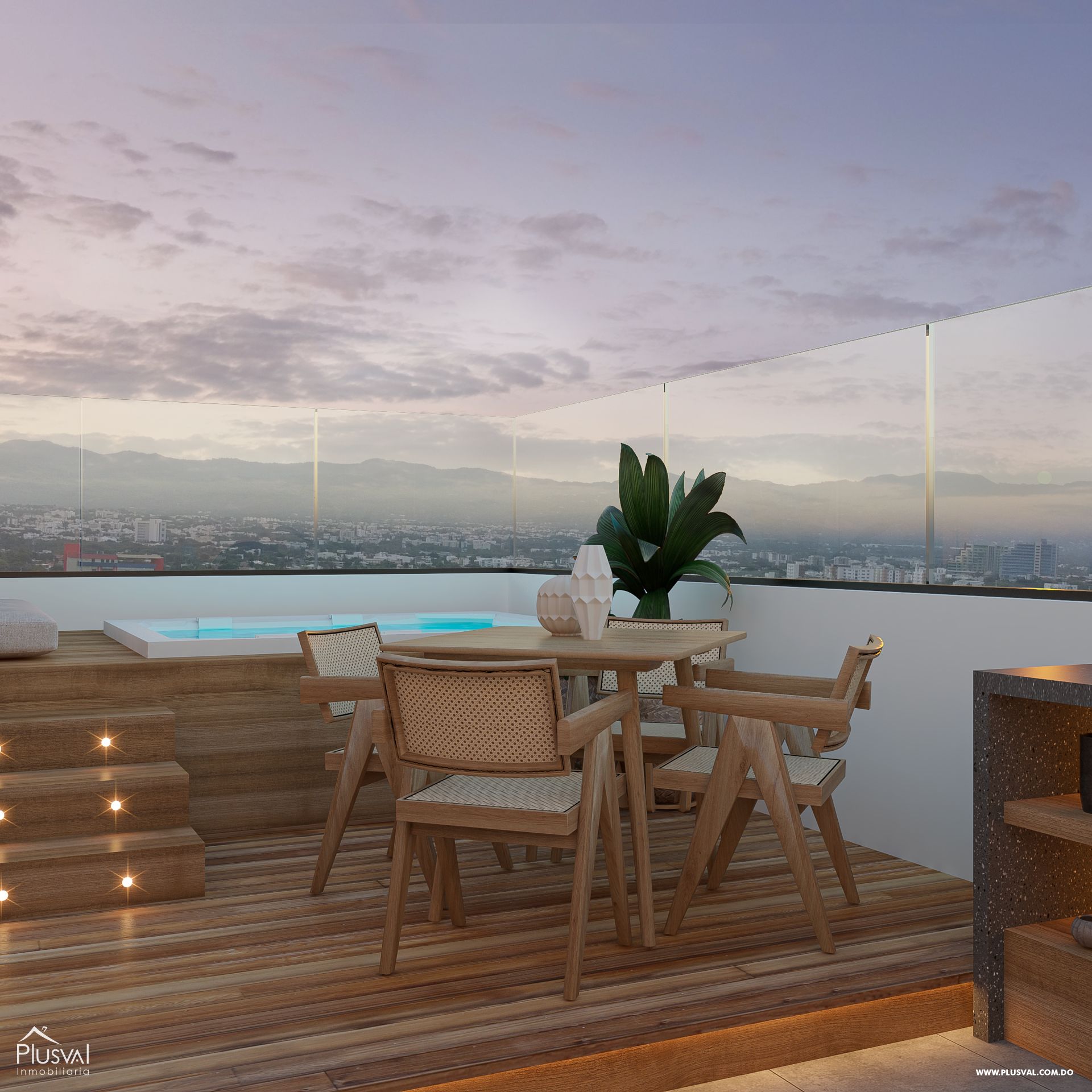 LIVING GOLDEN Amplio Penthouse en construcción con vistas panorámicas de 360 grados de la ciudad y sus alrededores. 337988