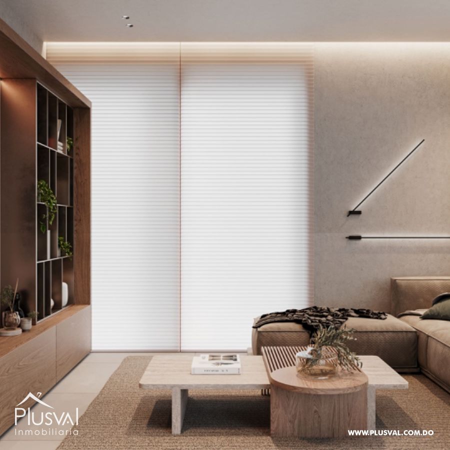 Apartamentos en venta de 3 habitaciones en Naco, dos por nivel, todos con estudio, family, balcón terraza y locker. 386938