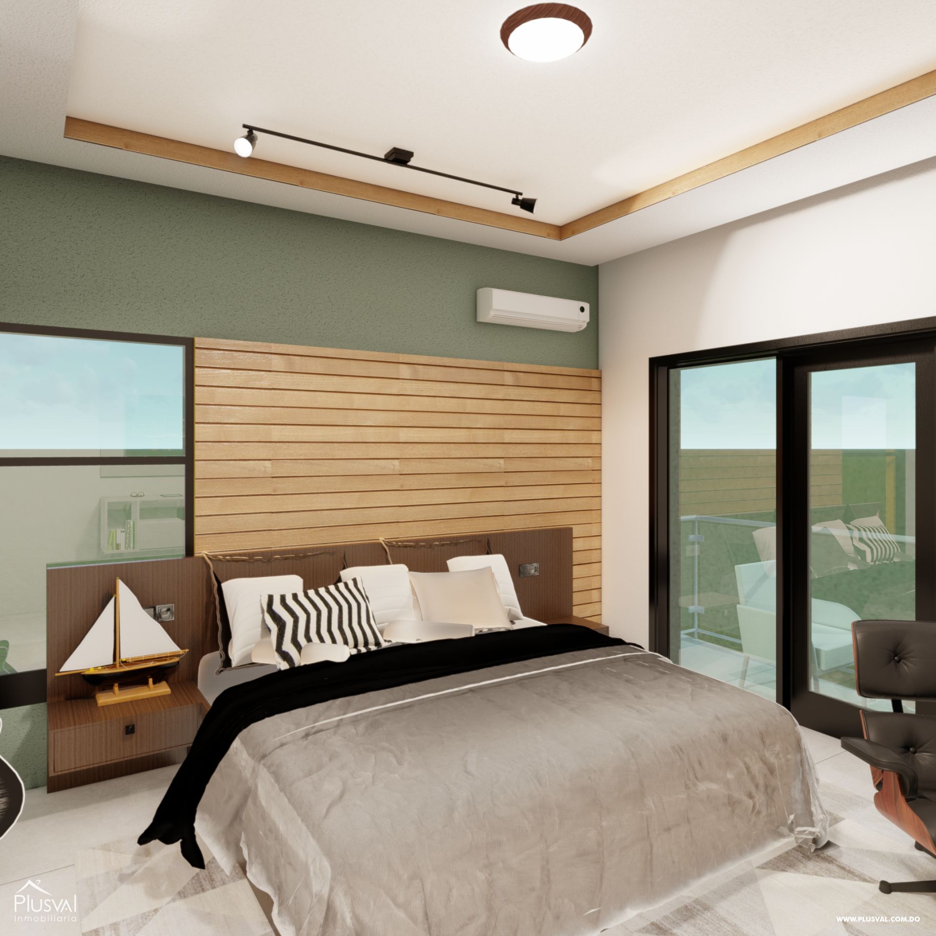 Proyecto de apartamento de una torre en la Av. Hispanoamérica, Santiago 349959
