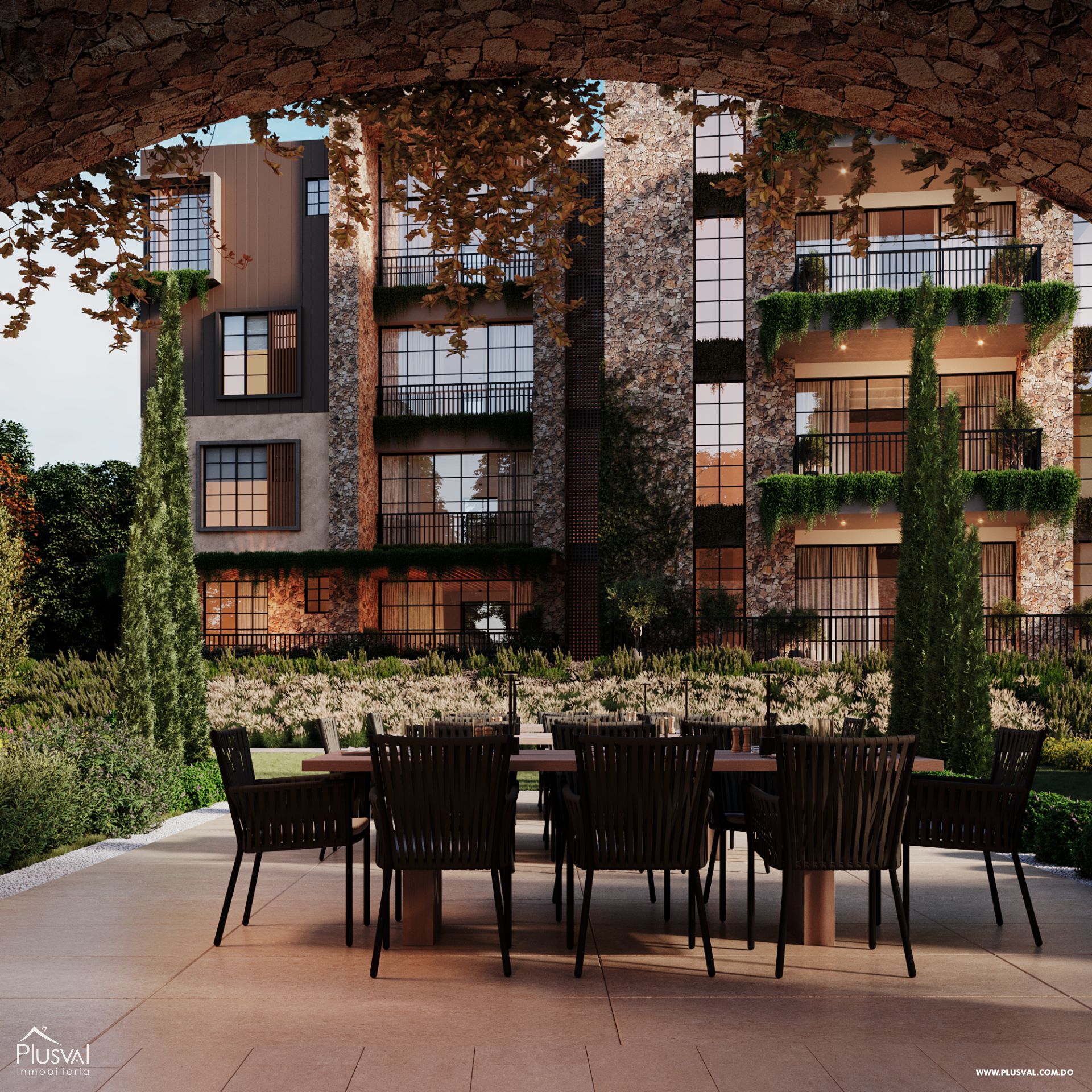 Proyecto Residencial de apartamentos ubicado en el centro de Vistacana inspirado en la Toscana 424792
