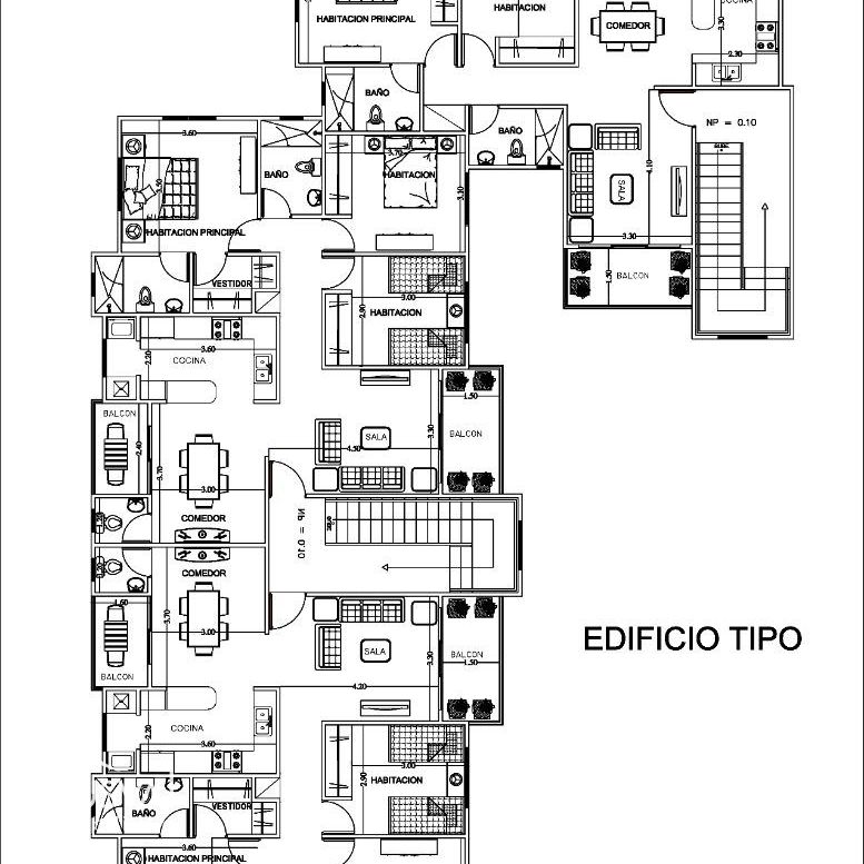 Proyecto de apartamento en Pantoja 211144