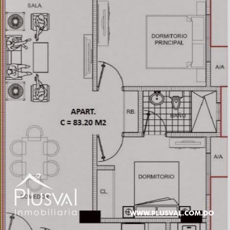 Apartamentos en la Urbanizacion Tropical 379433