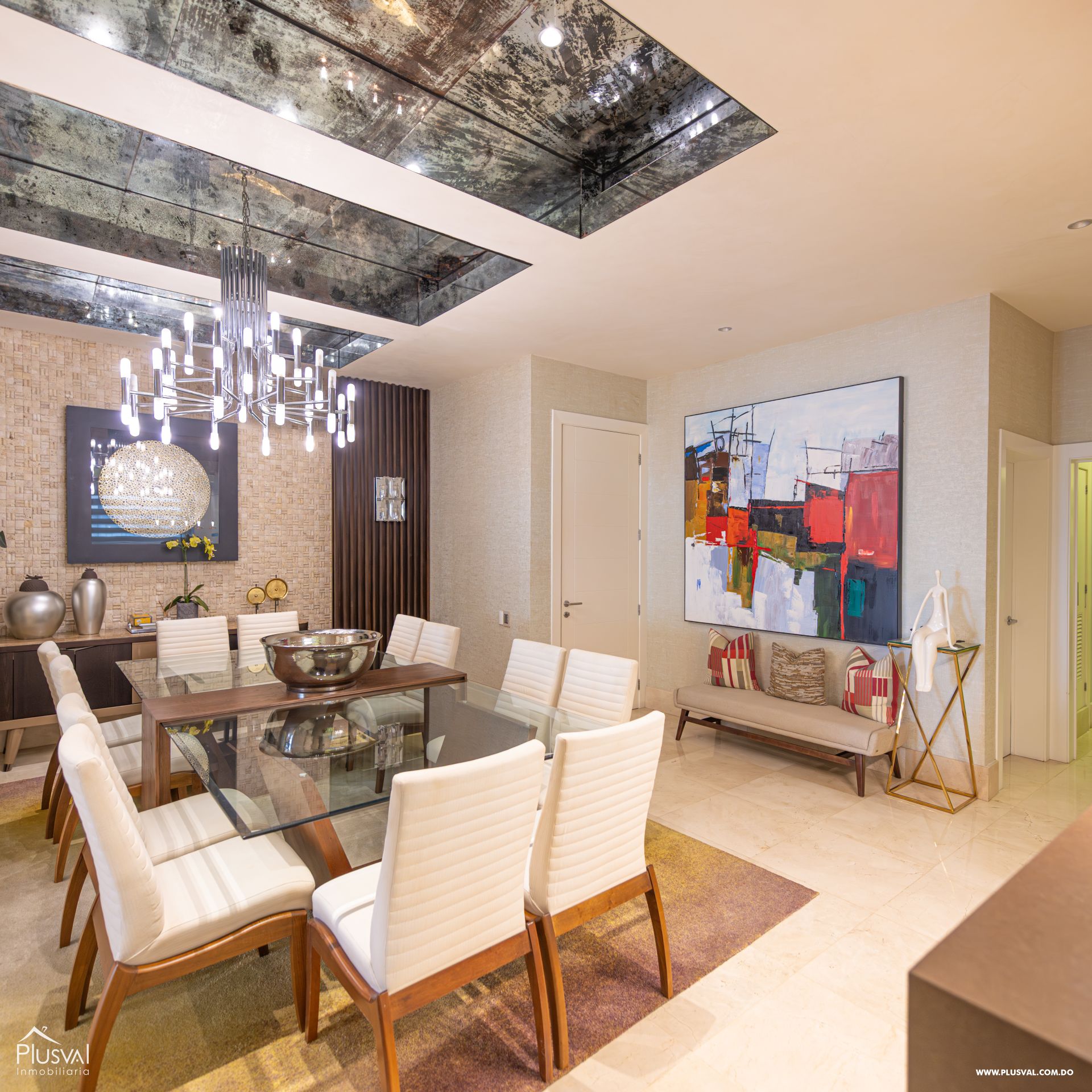 Apartamento Amueblado de Lujo con Terraza y 3 Hab. en Piantini 447566