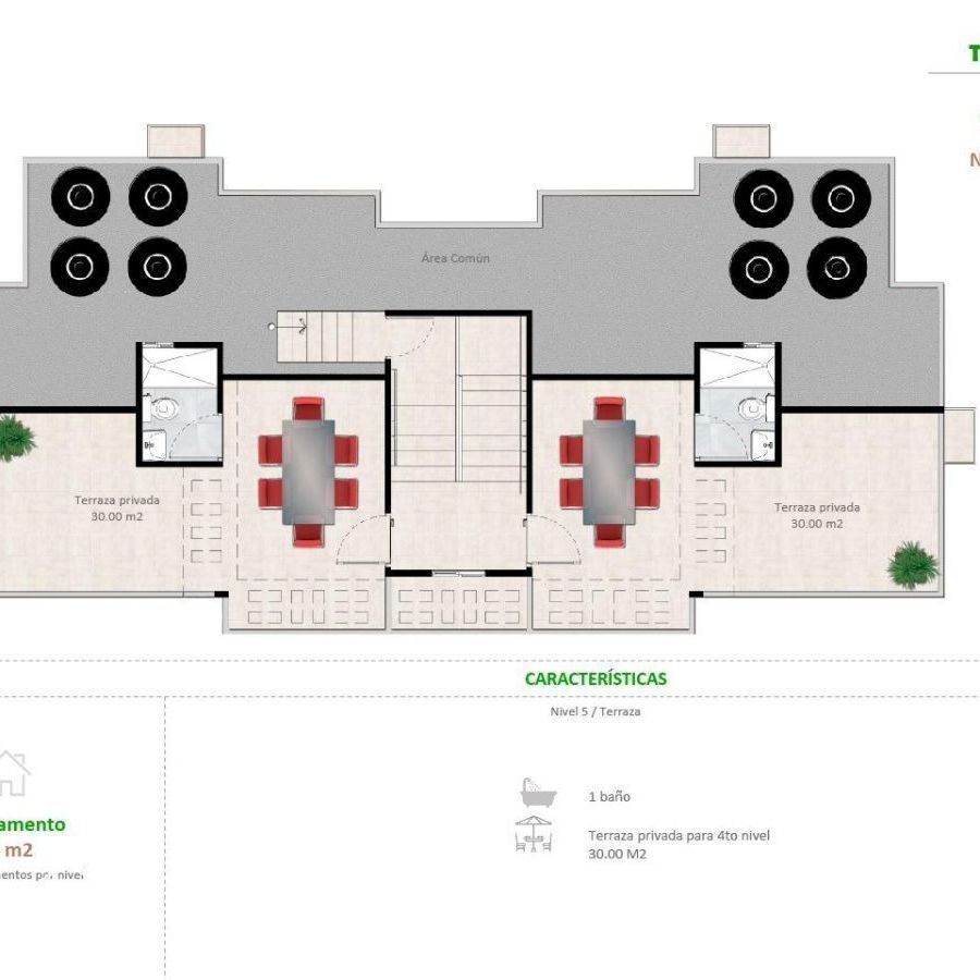 Apartamentos en la Jacobo Majluta con excelente área social 173634
