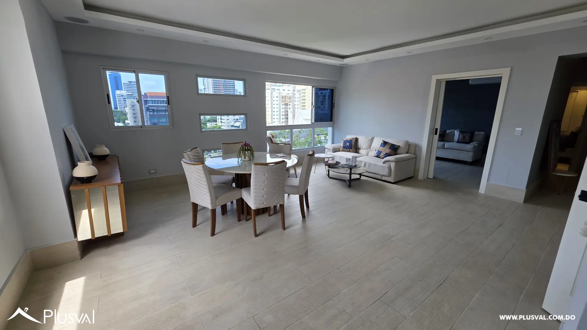 Apartamento en alquiler 3 habitaciones mueblado en Piantini 529834