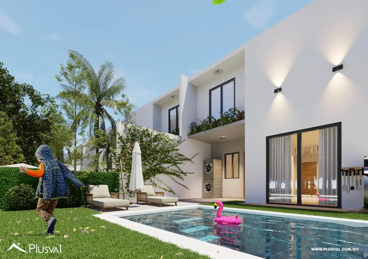 Villas privadas de 3 habitaciones en Punta Cana 461809