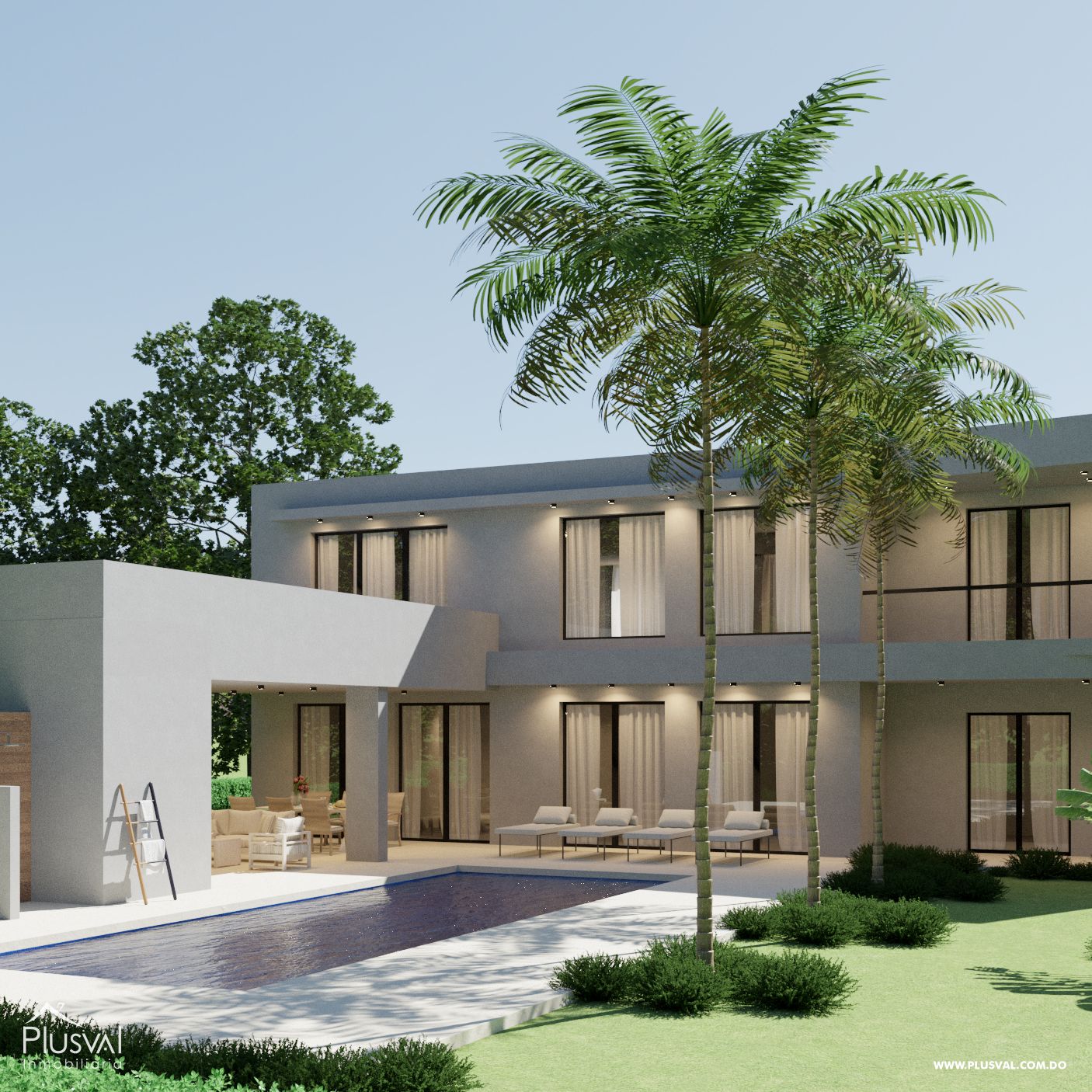Venta de exclusica Villa de 5 habitaciones en West Village Punta Cana 425425
