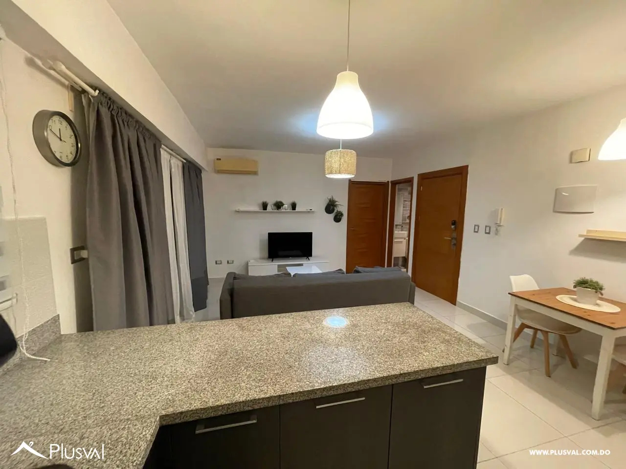 Apartamento amueblado en alquiler en Gazcue 471368