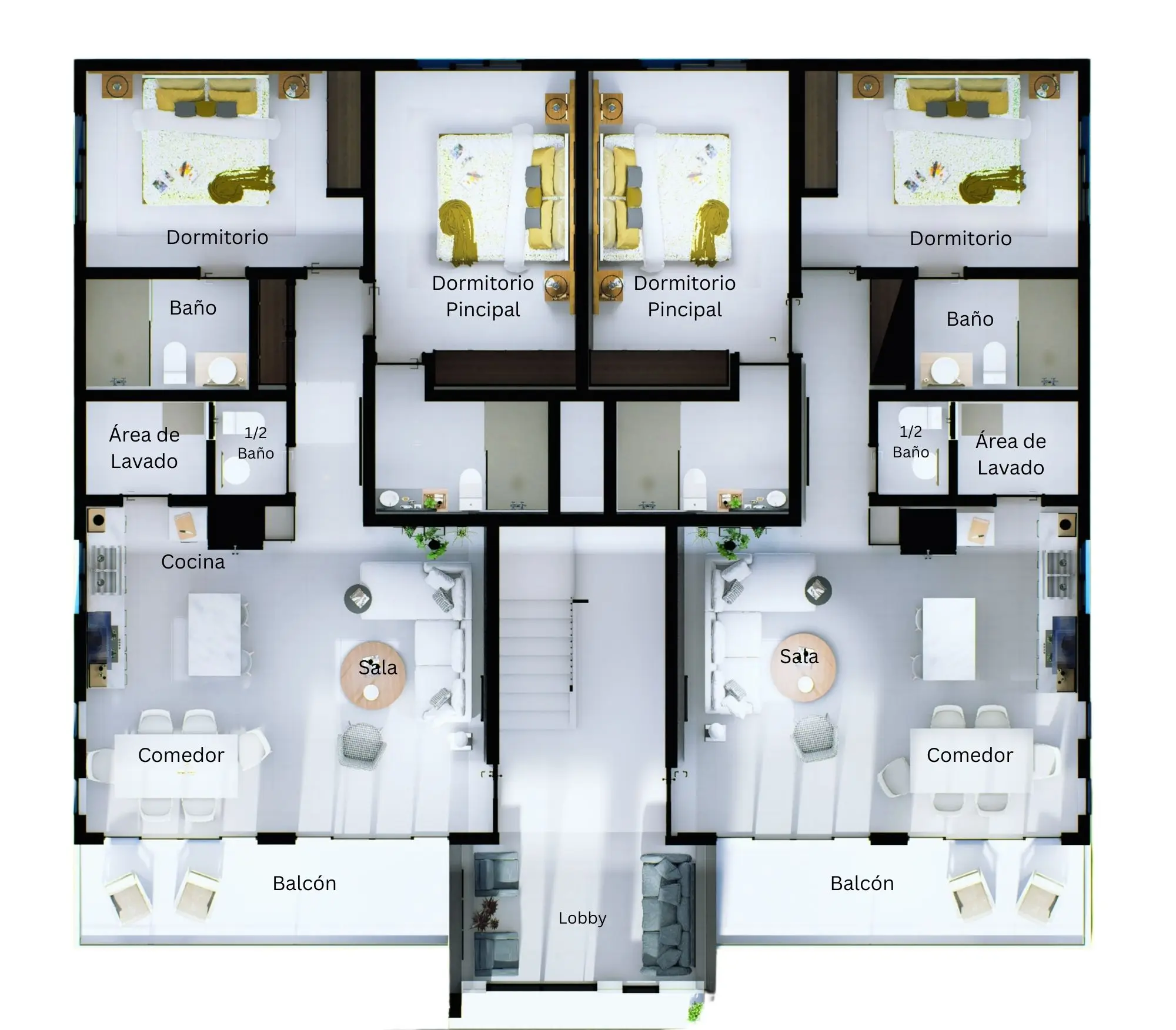 Apartamento moderno en venta en Playa Chiquita, Sosúa, a minutos del mar. 487564