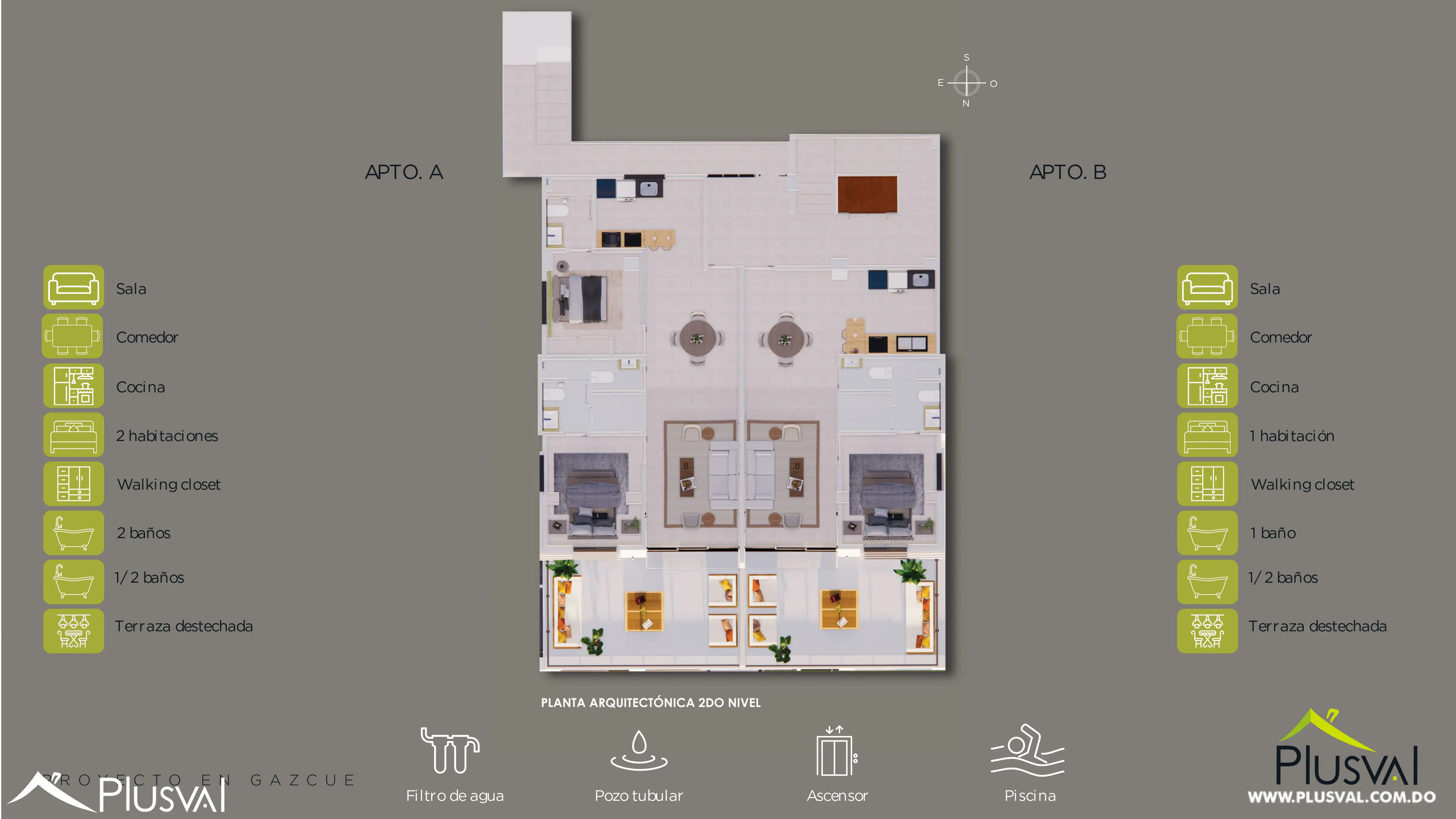 Proyecto residencial en Gazcue – Torre moderna y eficiente 453068