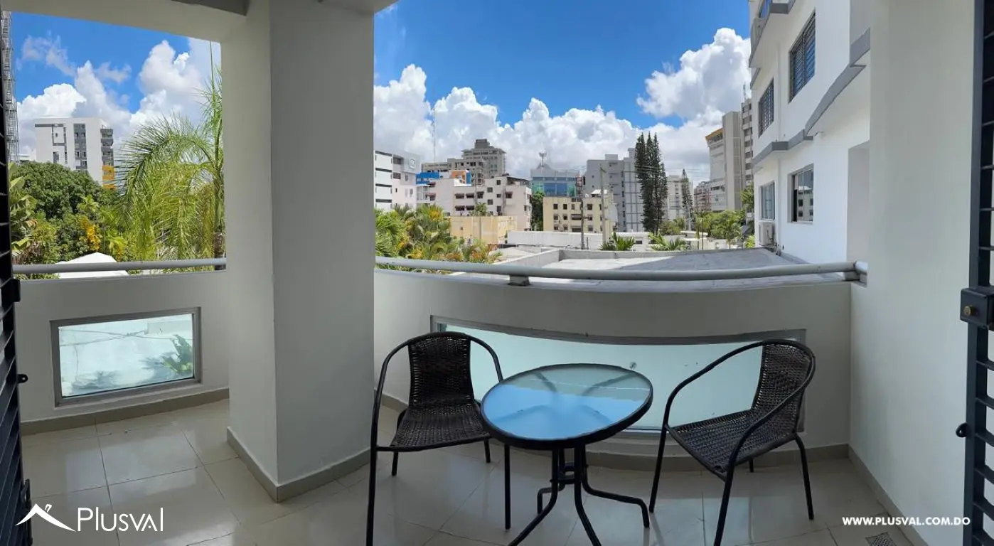 Apartamento amueblado en alquiler en Naco 460868