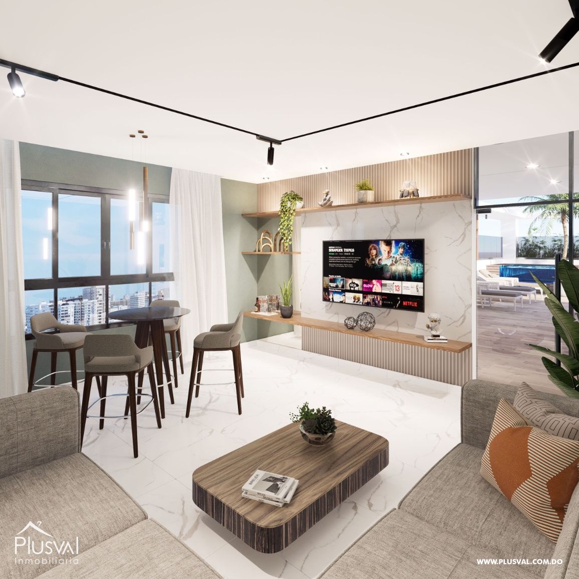Proyecto de apartamentos en venta de 1 y 2 habitaciones en Renacimiento 298189