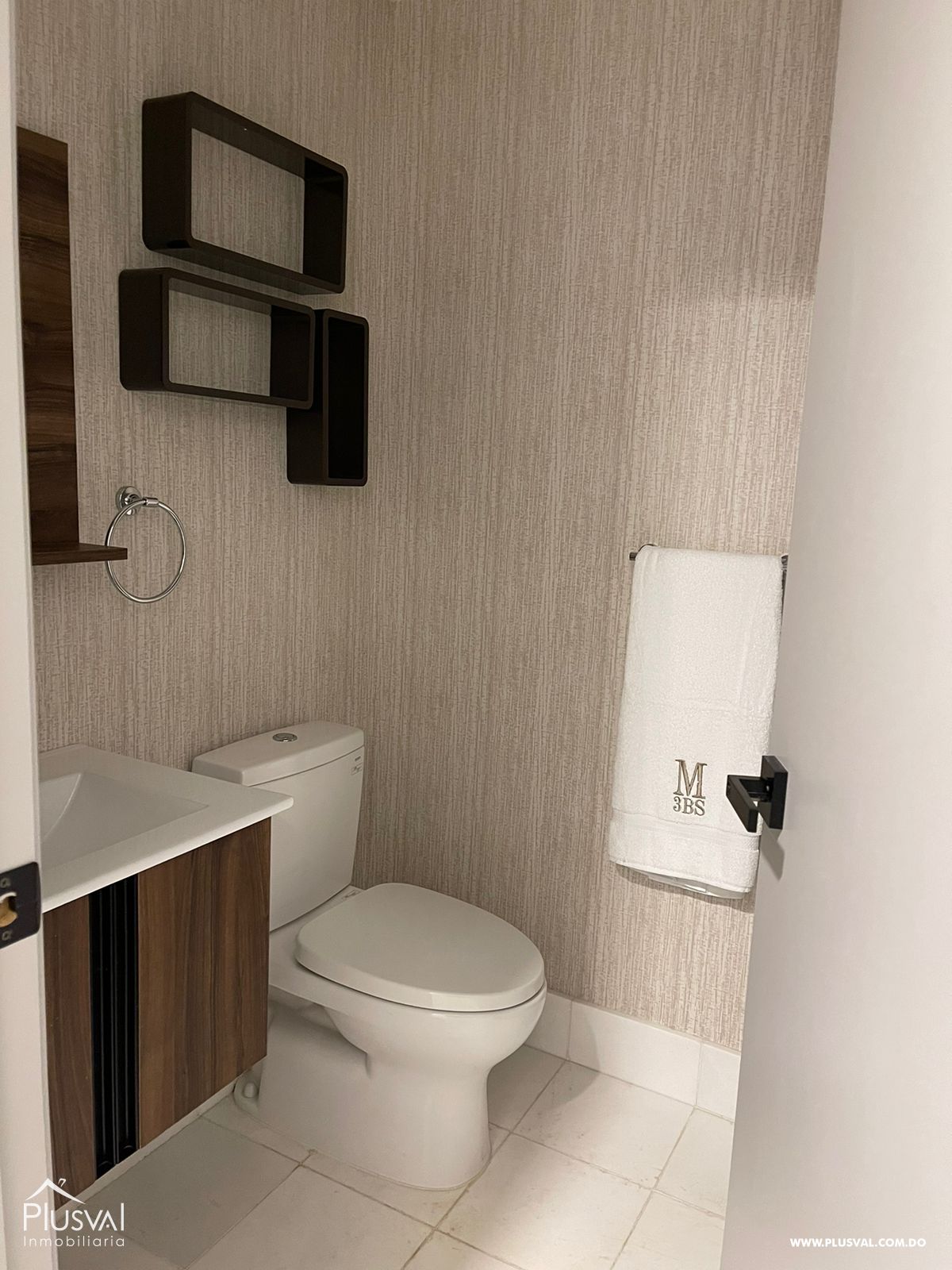 Apartamento de 1 habitación en alquiler + estudio amueblado en Piantini 289497