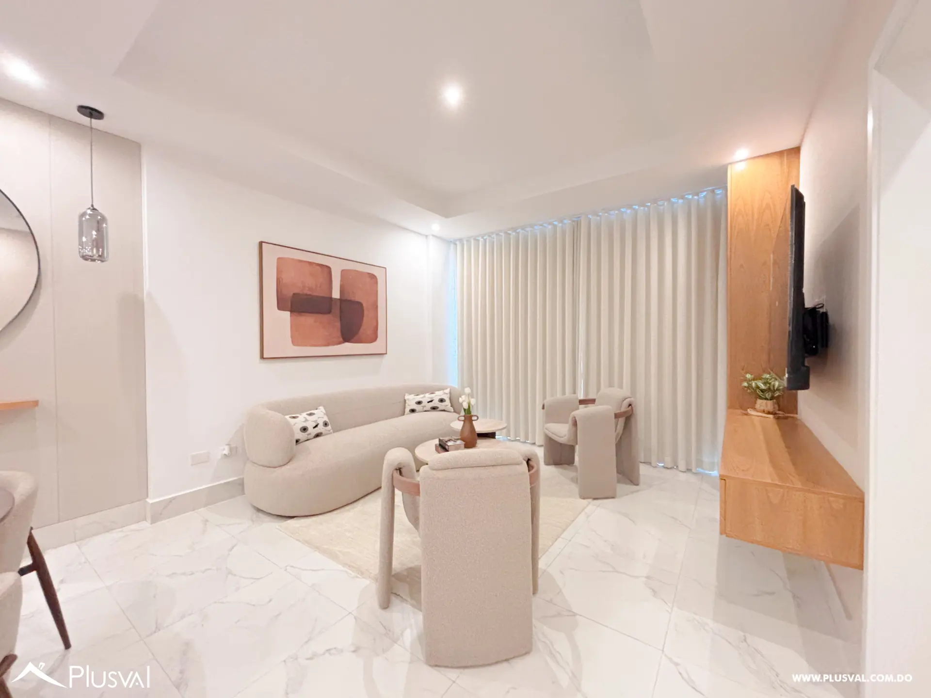Apartamento en Alquiler Amueblado en Ciudad Las Canas, Cap Cana | 2 Habitaciones 520493