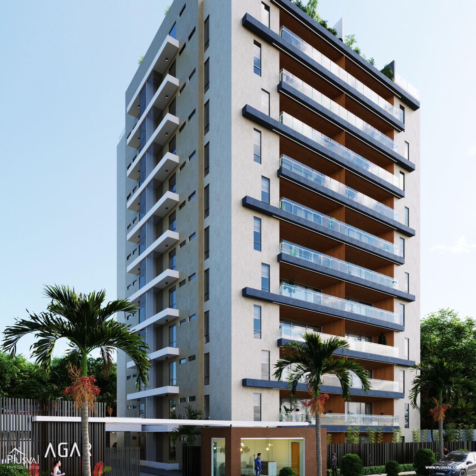 Innovador Residencial con un Concepto Moderno con  vista panoramica de la ciudad 354248