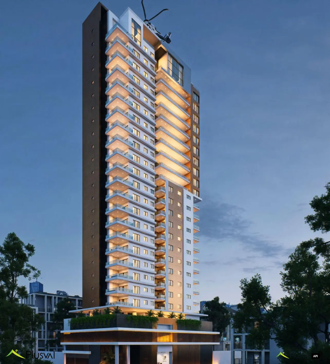 Torre residencial con helipuerto, Santo Domingo Este 447722