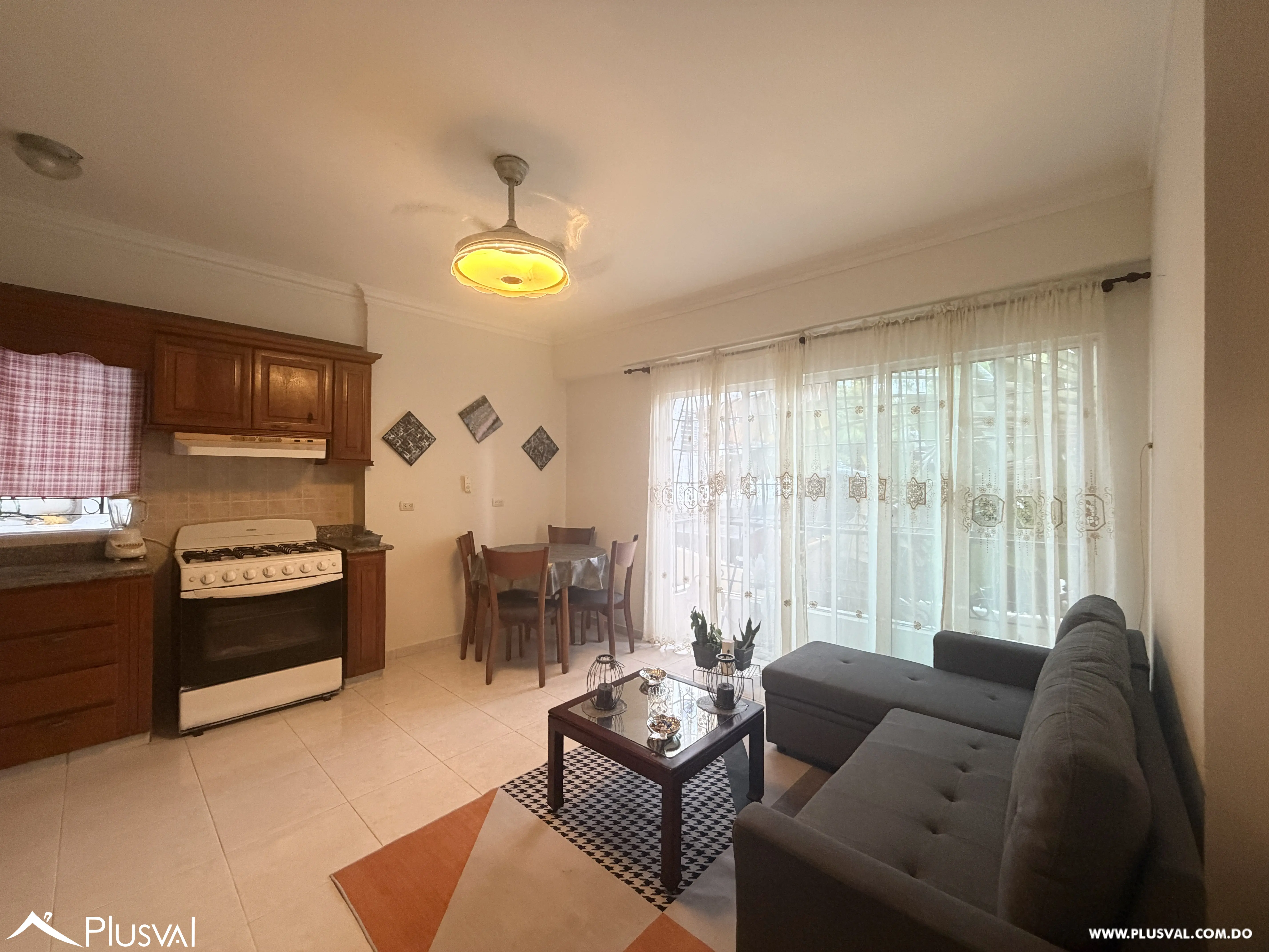 Apartamento en alquiler amueblado en Zona Gazcue 486576