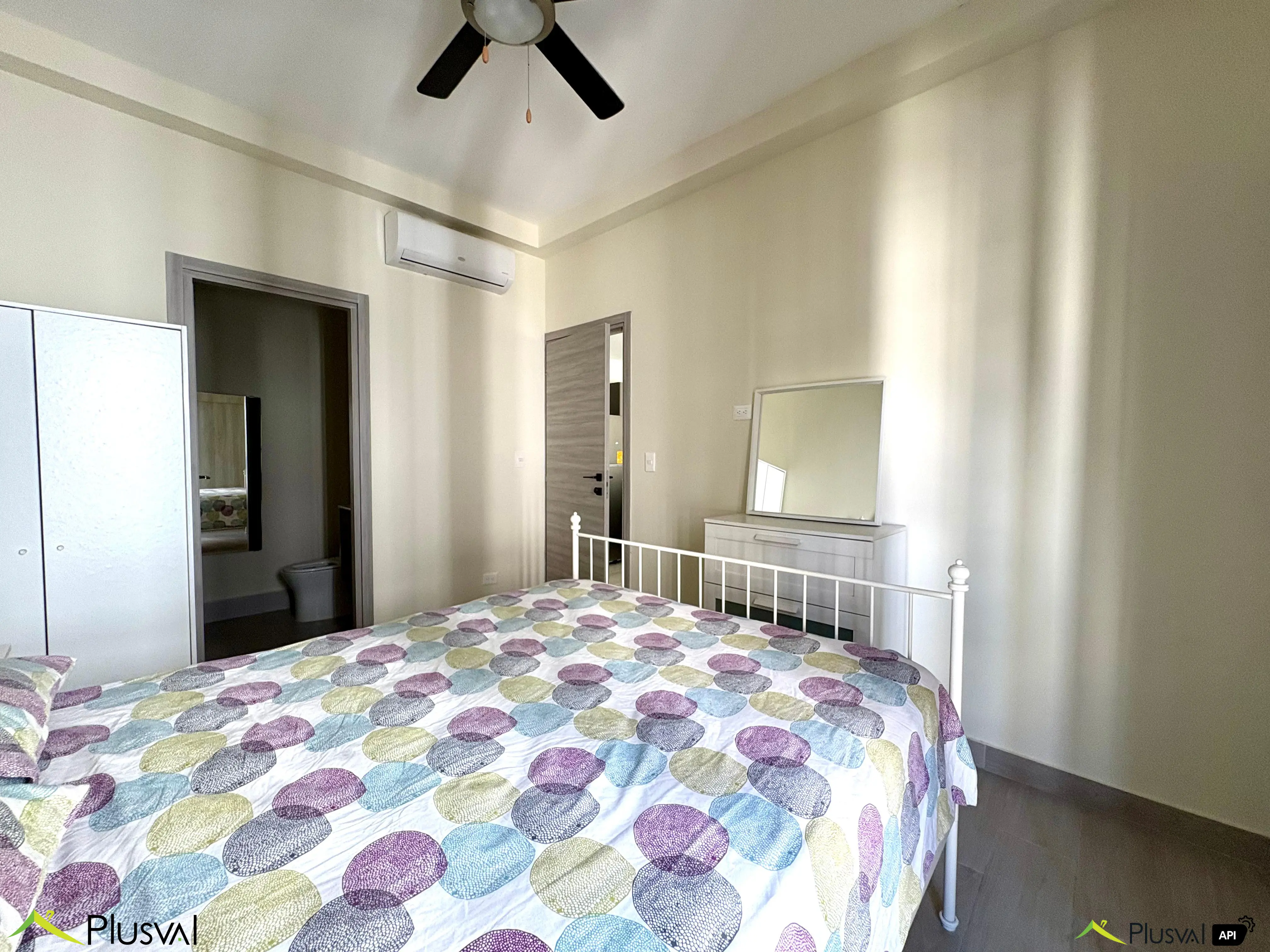 Apartamento amueblado de 1 habitación en Alquiler en Panorama Lake, Vista Cana 448081