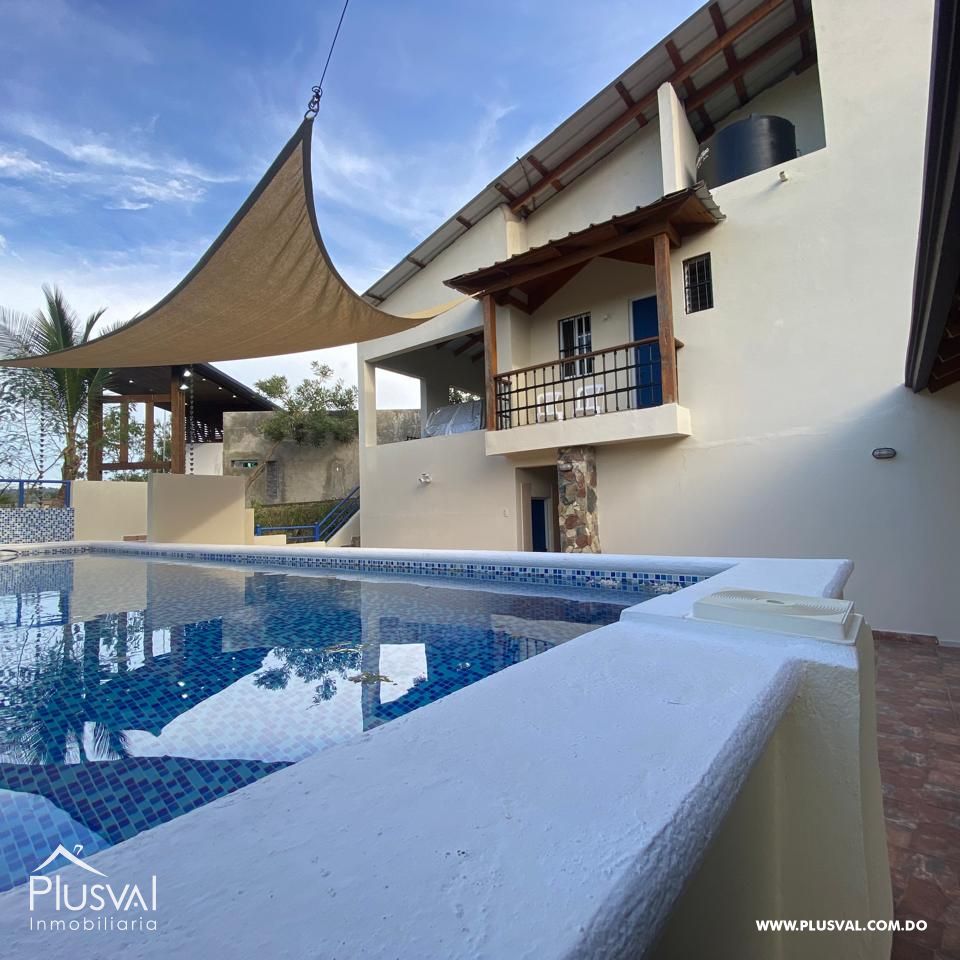 Venta Hermosa Villa Campo Verde, San José de las Matas con acceso al río. 408996