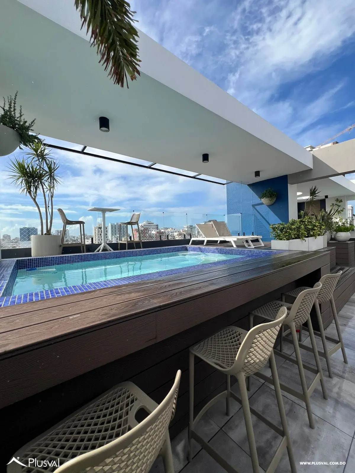 Venta Apartamento Amueblado 2 Hab.en Serralles piso alto 473861