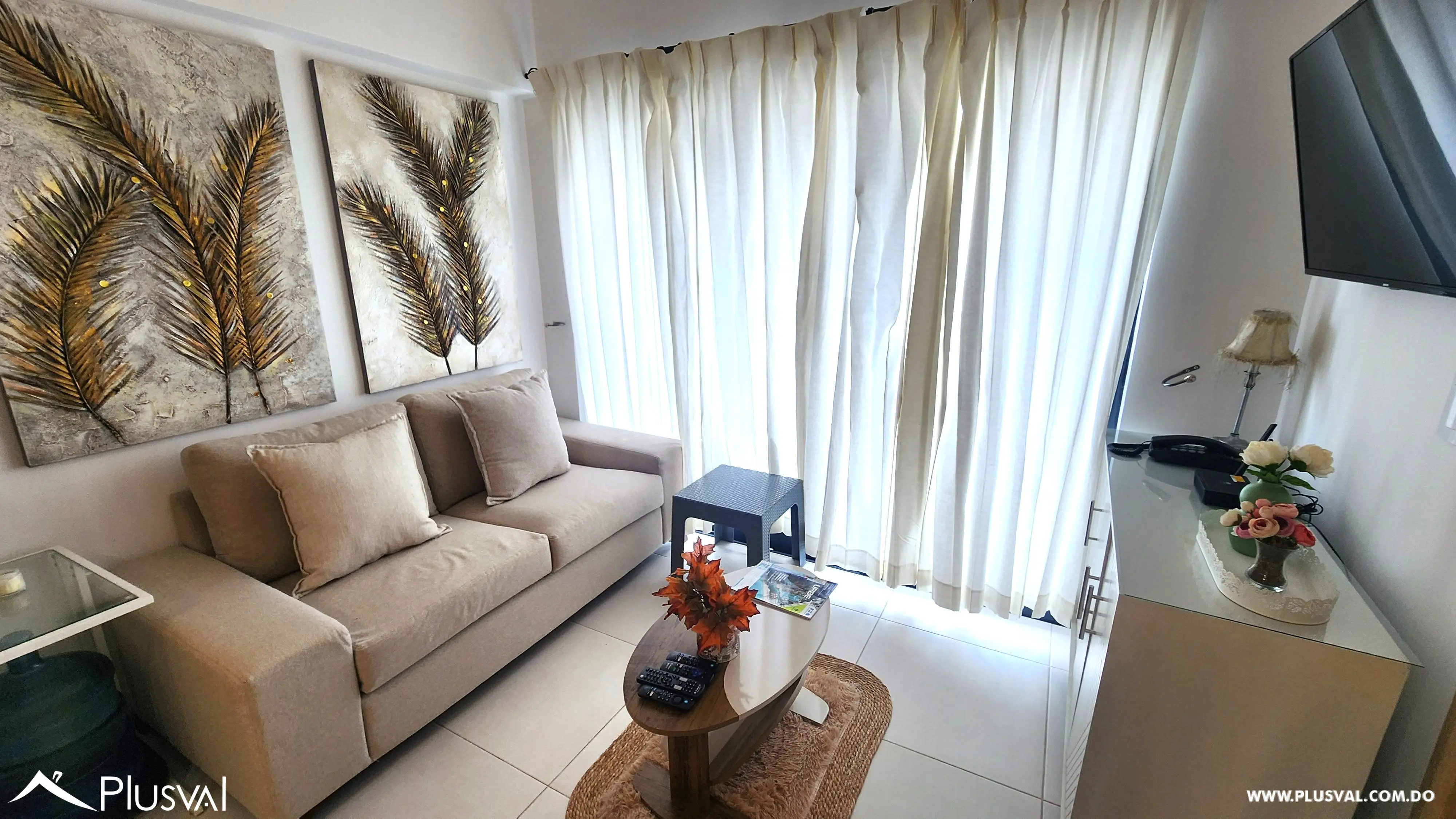 Apartamento de 1 habitacion completamente amueblado 499867