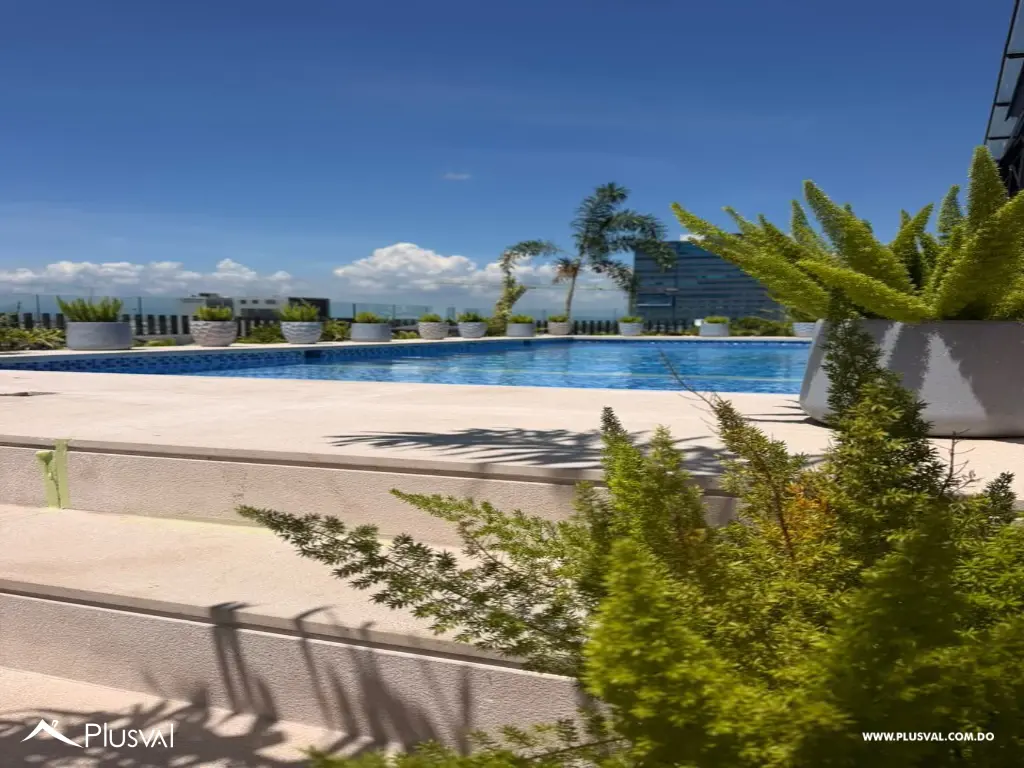 Apartamento con linea blanca en alquiler en Piantini 535749
