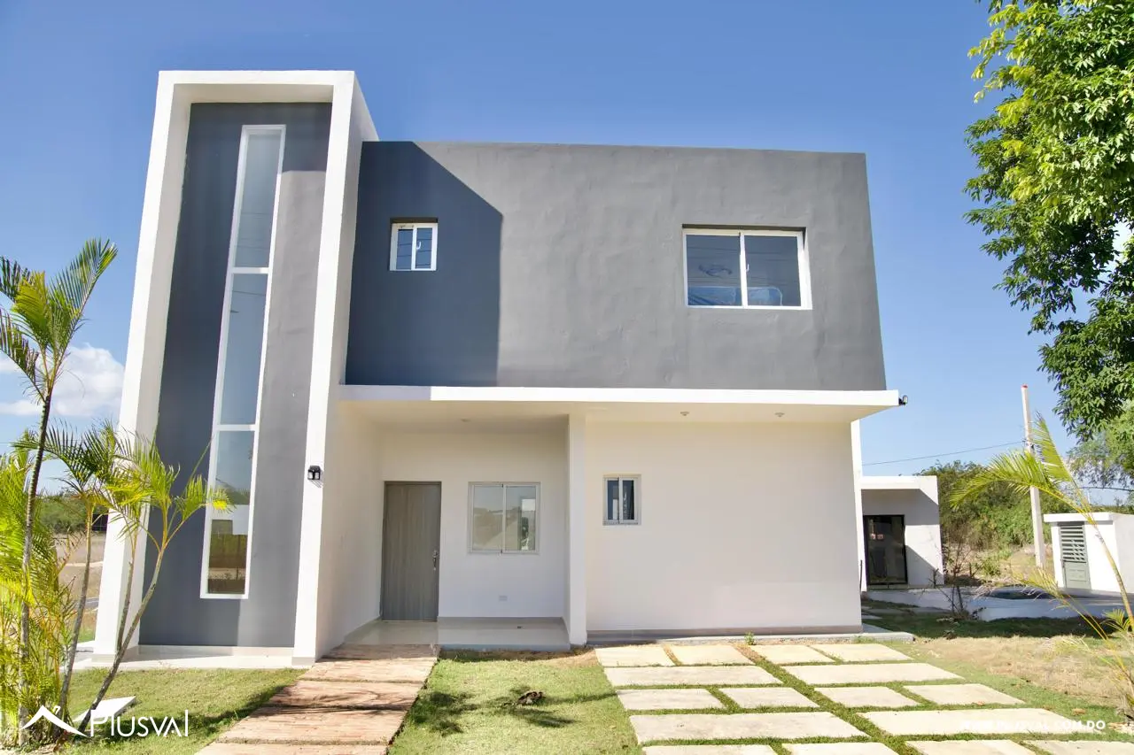 Casas de dos niveles en proyecto cerrado en Boca Chica, modelo Prestige 524858