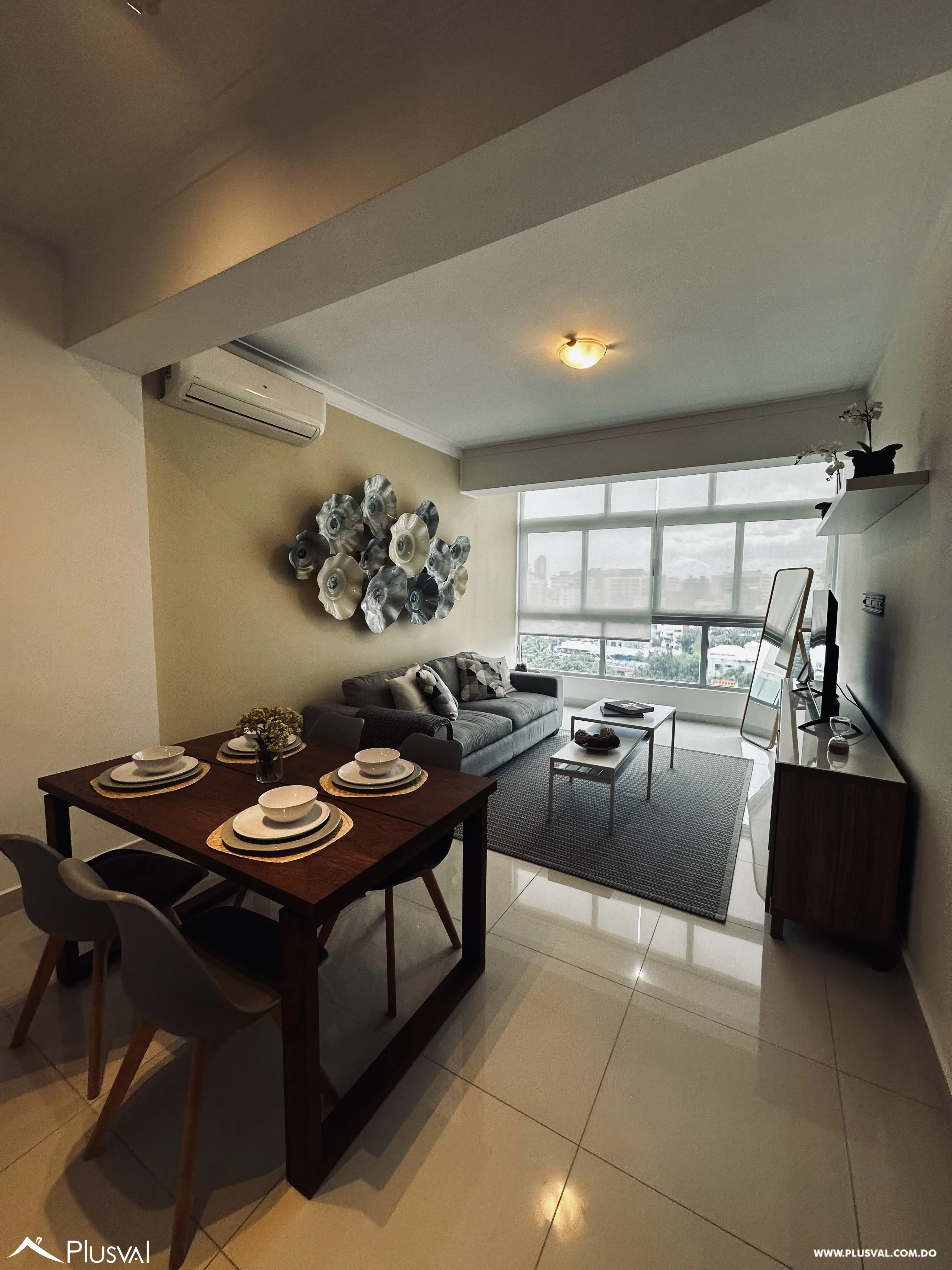 Hermoso apartamento amueblado de 2 habitaciones en alquiler. 472770