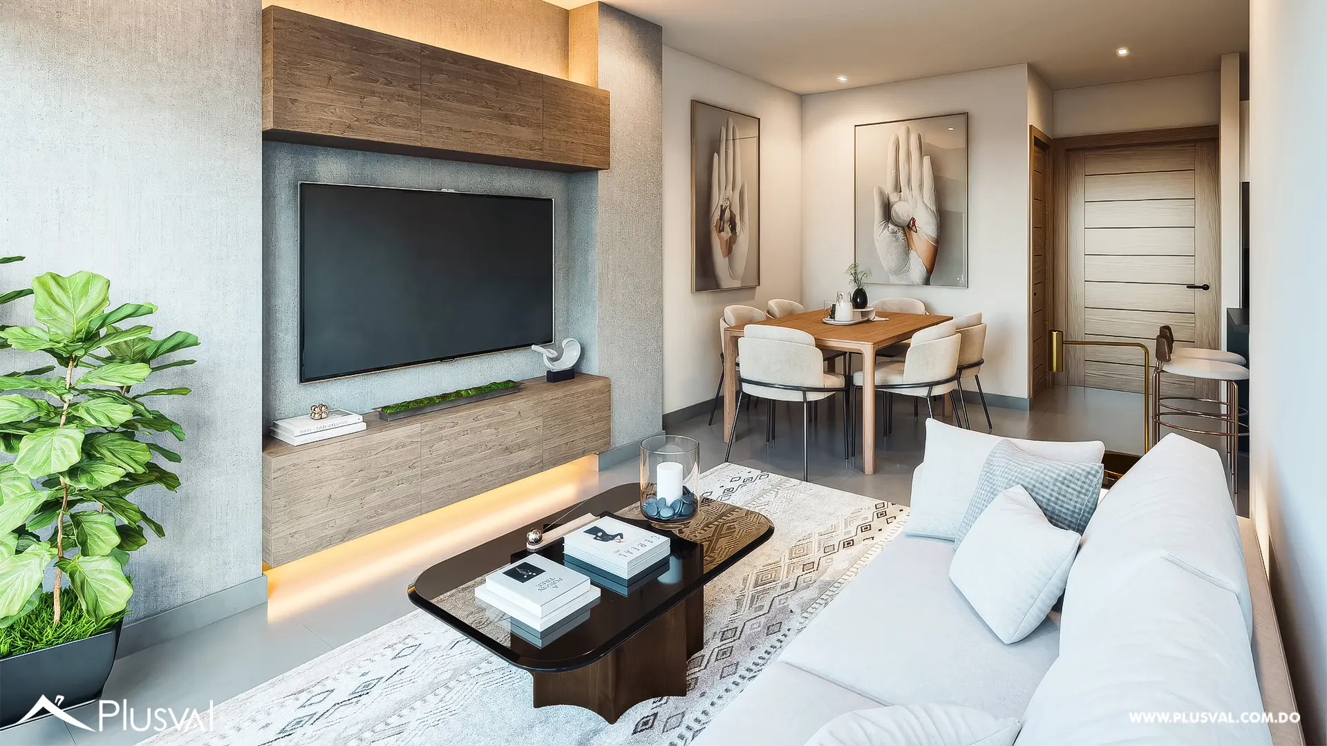 Proyecto de apartamentos en venta en Evaristo Morales 524473
