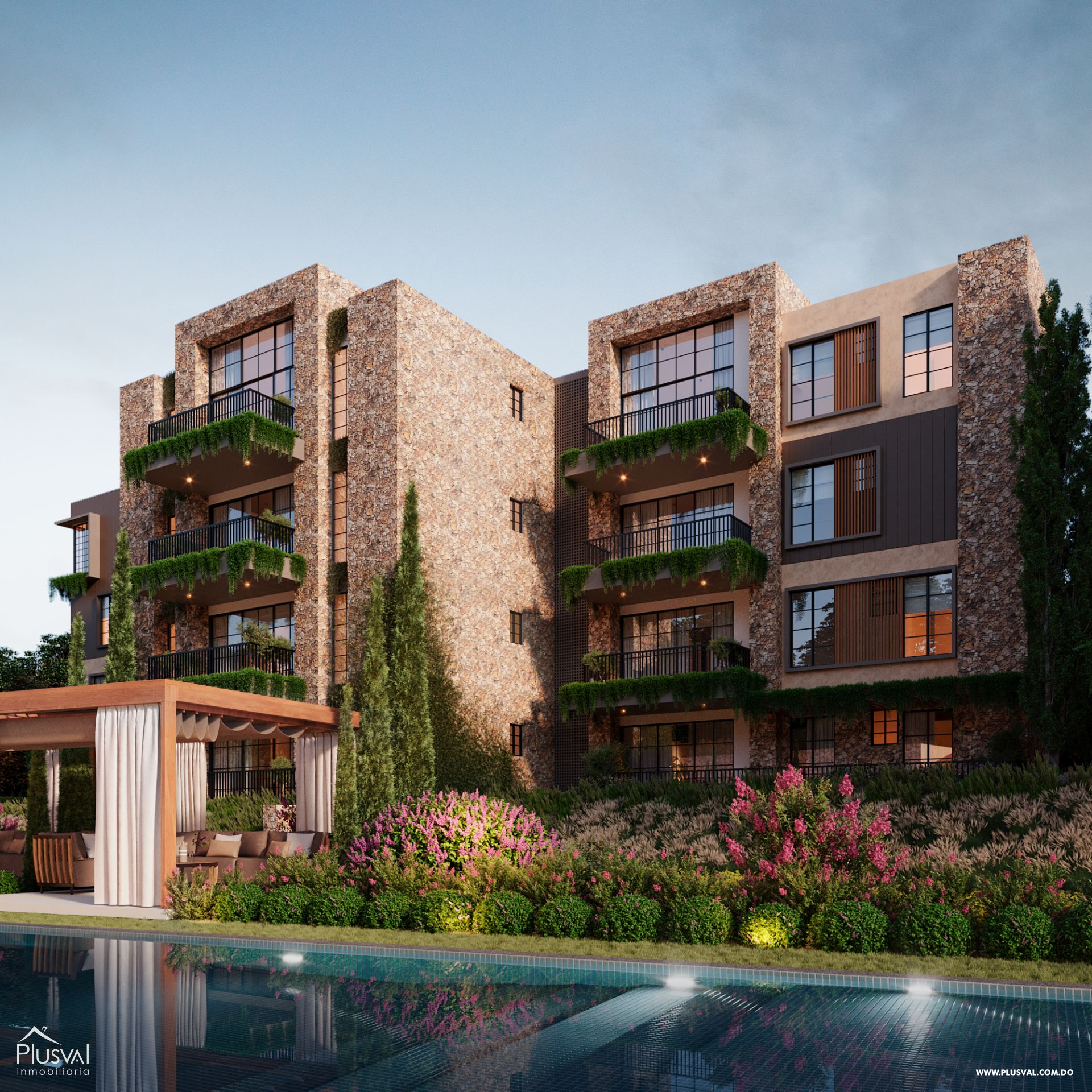 Proyecto Residencial de apartamentos ubicado en el centro de Vistacana inspirado en la Toscana 424796
