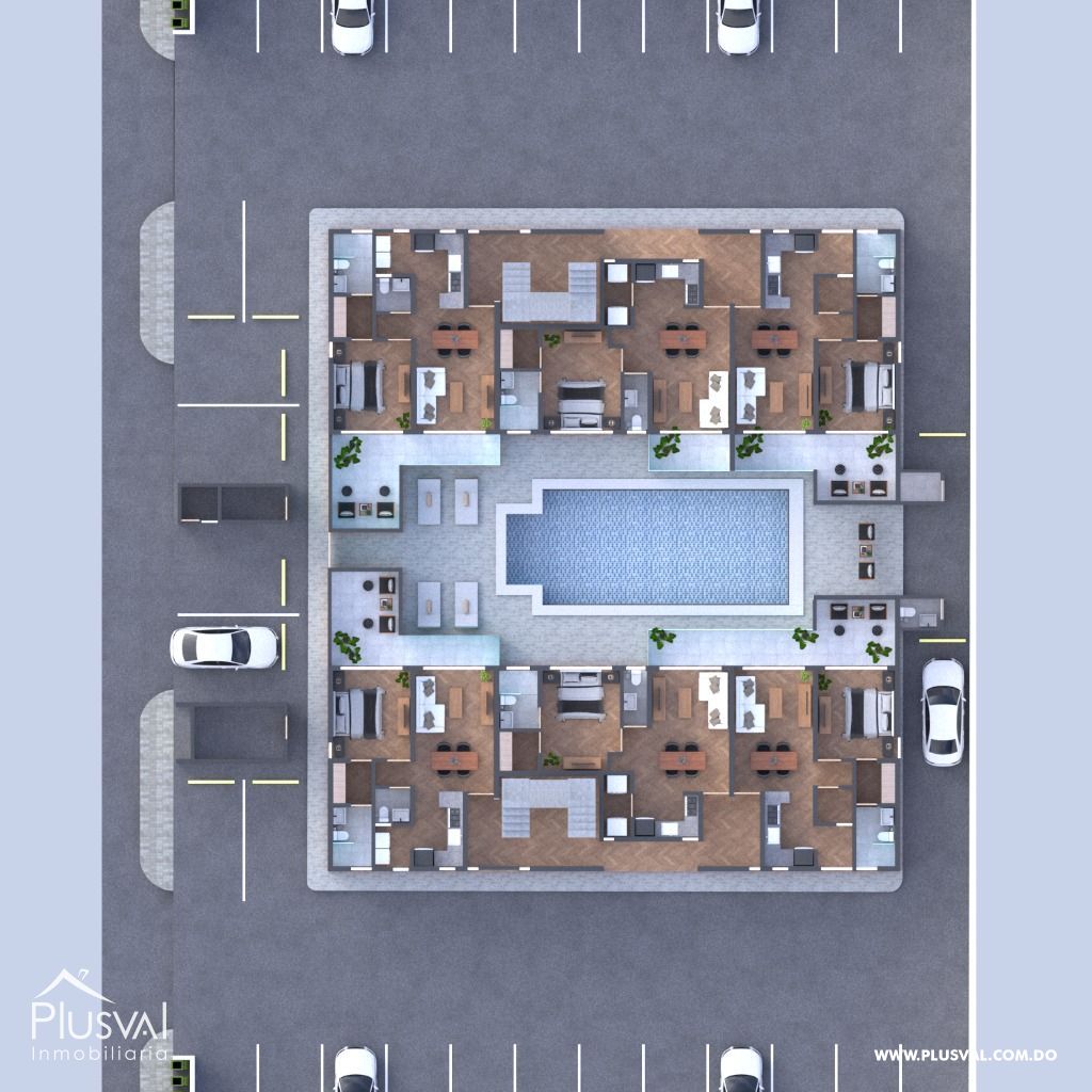 Venta de Apartamento, en Proyecto en Juan Dolio, a 400 mts de la playa 352799