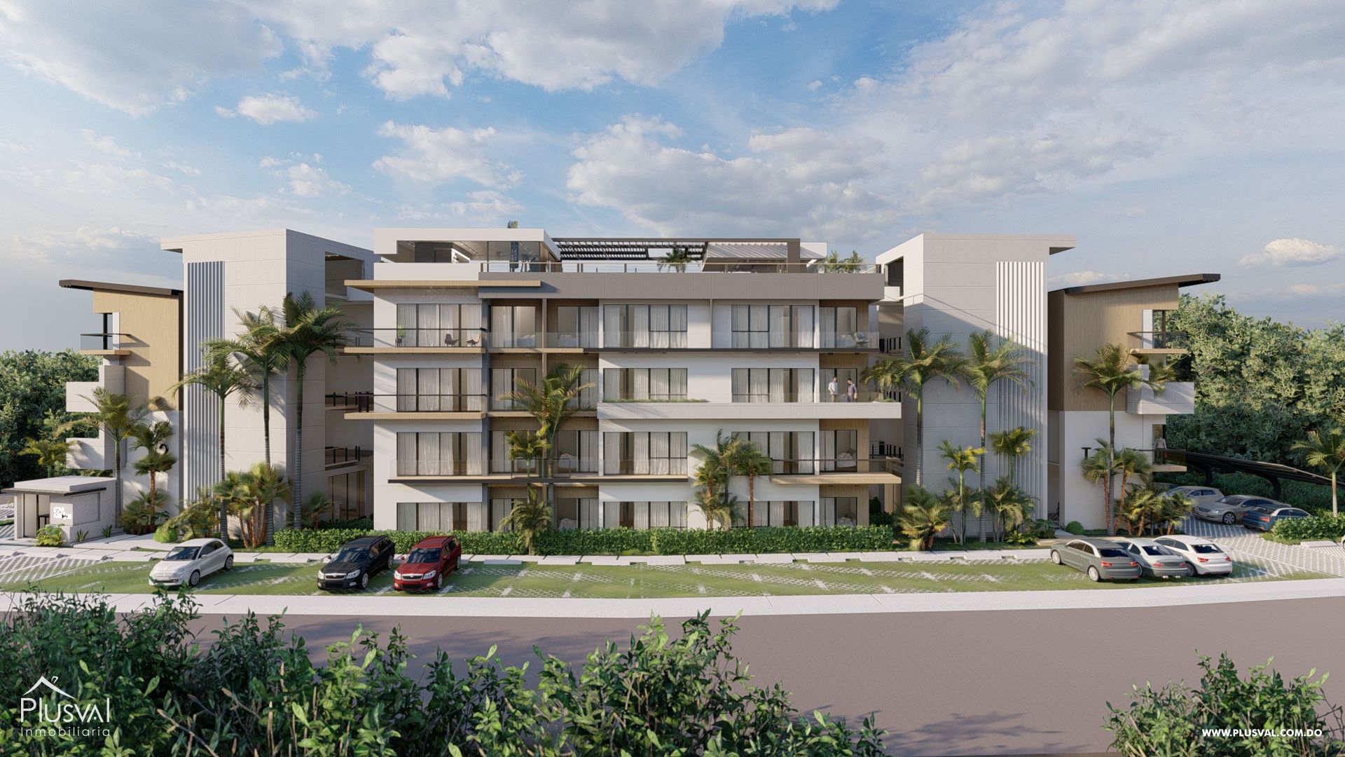 Apartamentos con diseño moderno y exclusivo de 2 habitaciones ubicados en Punta Cana 375468