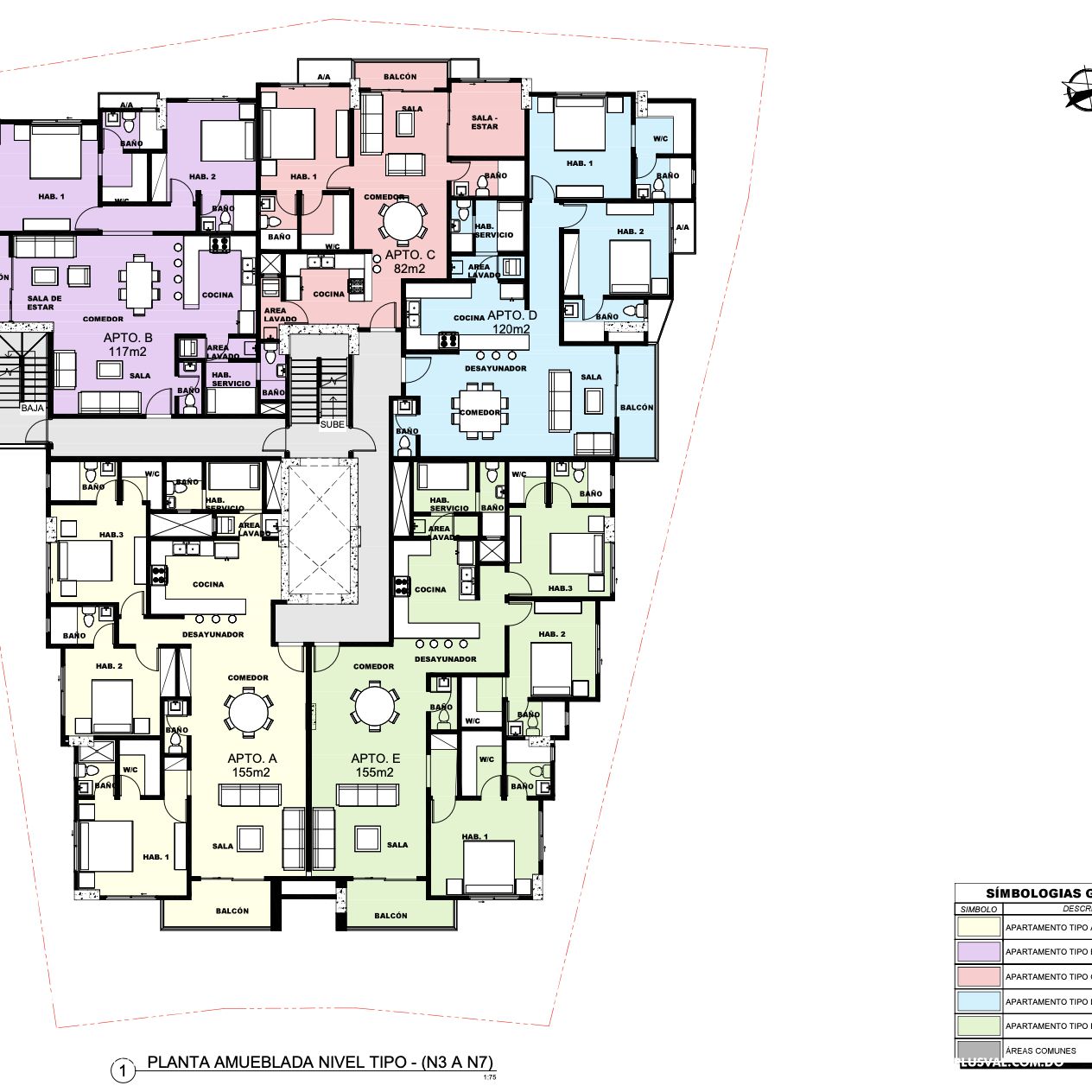 Apartamento en venta cerca del Mirador 265491