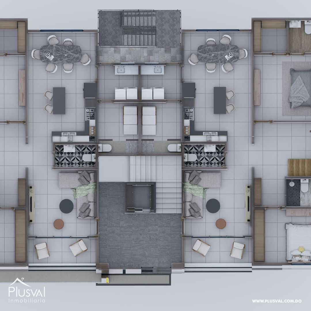 Exclusivo proyecto de apartamentos en Santiago 392389