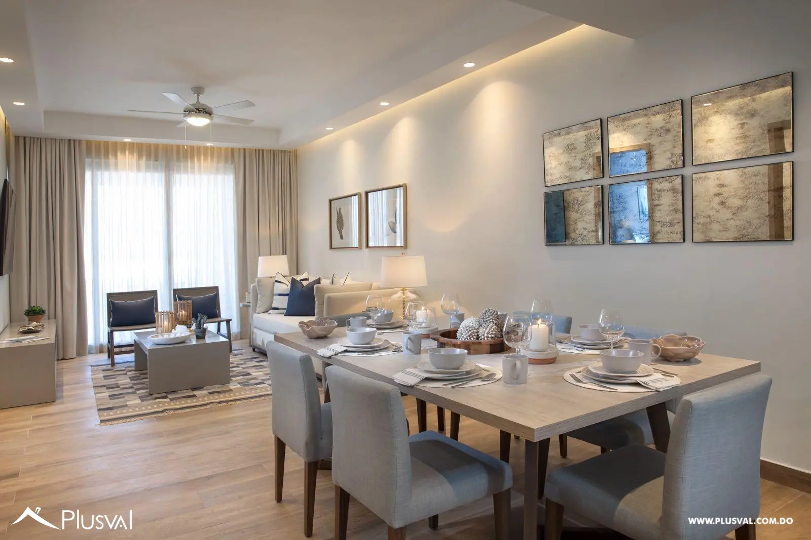 Proyecto de apartamentos de 3 habitaciones en Punta Cana 465895