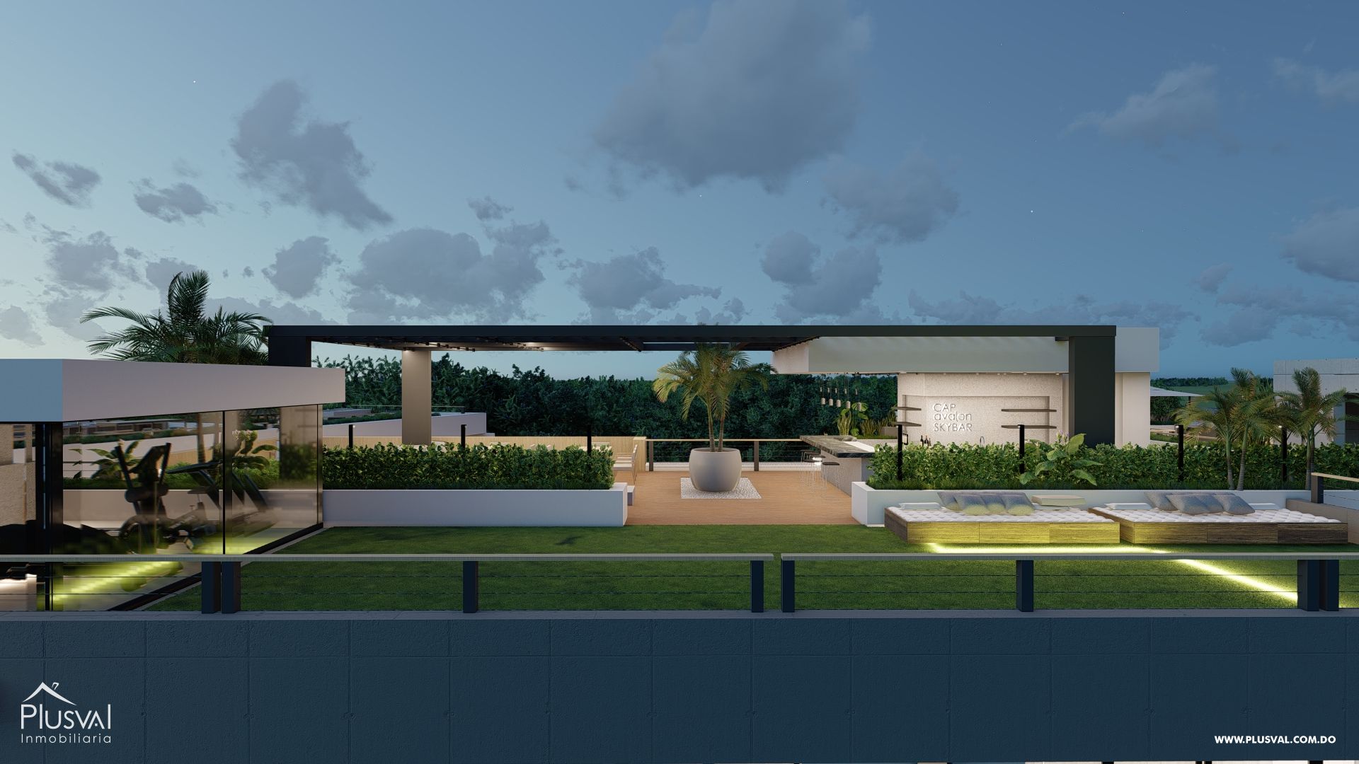 Apartamentos con diseño moderno y exclusivo de 2 habitaciones ubicados en Punta Cana 375472
